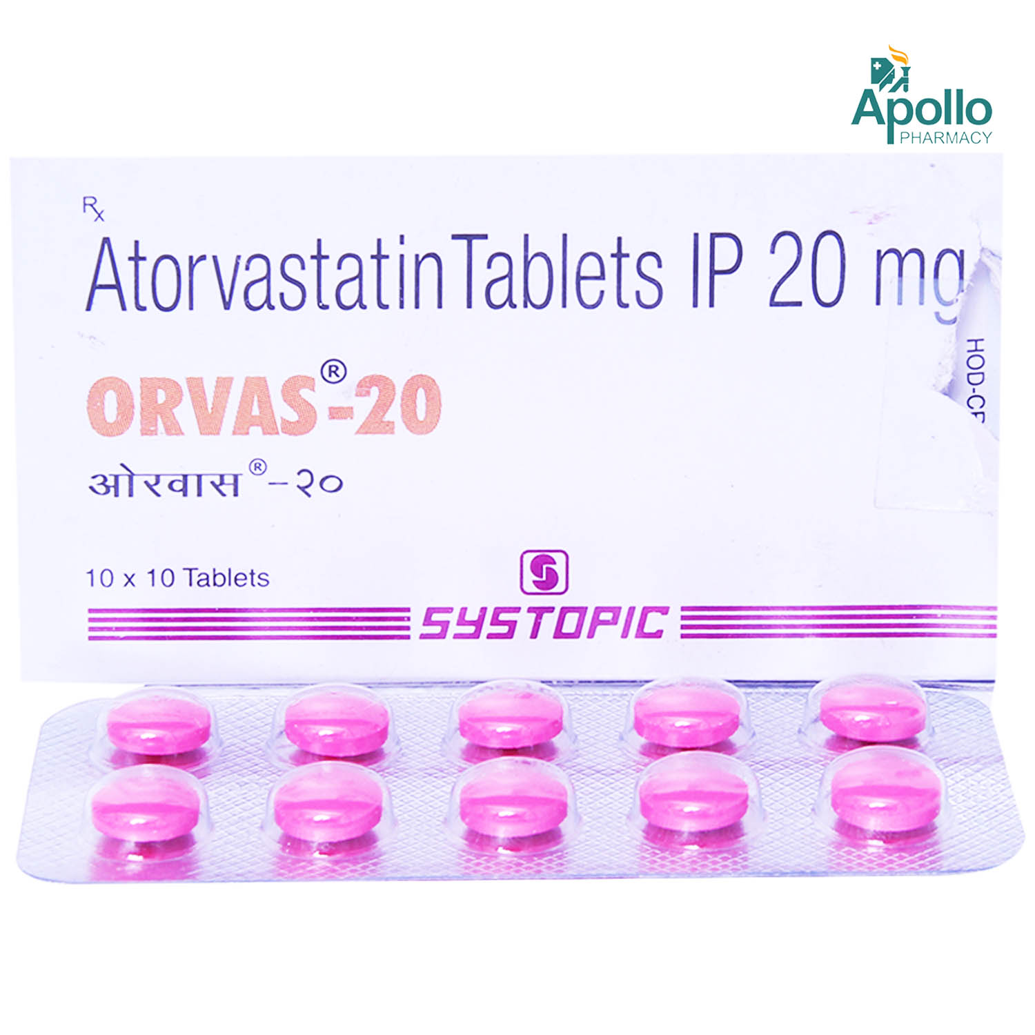 Orvas-20 Tablet 10's, Pack of 10 TABLETS Orvas-20 Tablet 10's, Pack of 10 TABLETS