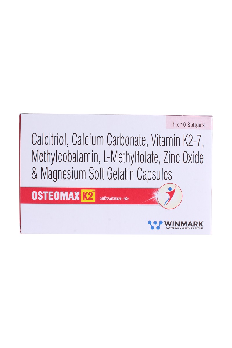 Osteomax-K2 Capsule 10's Osteomax-K2 Capsule 10's