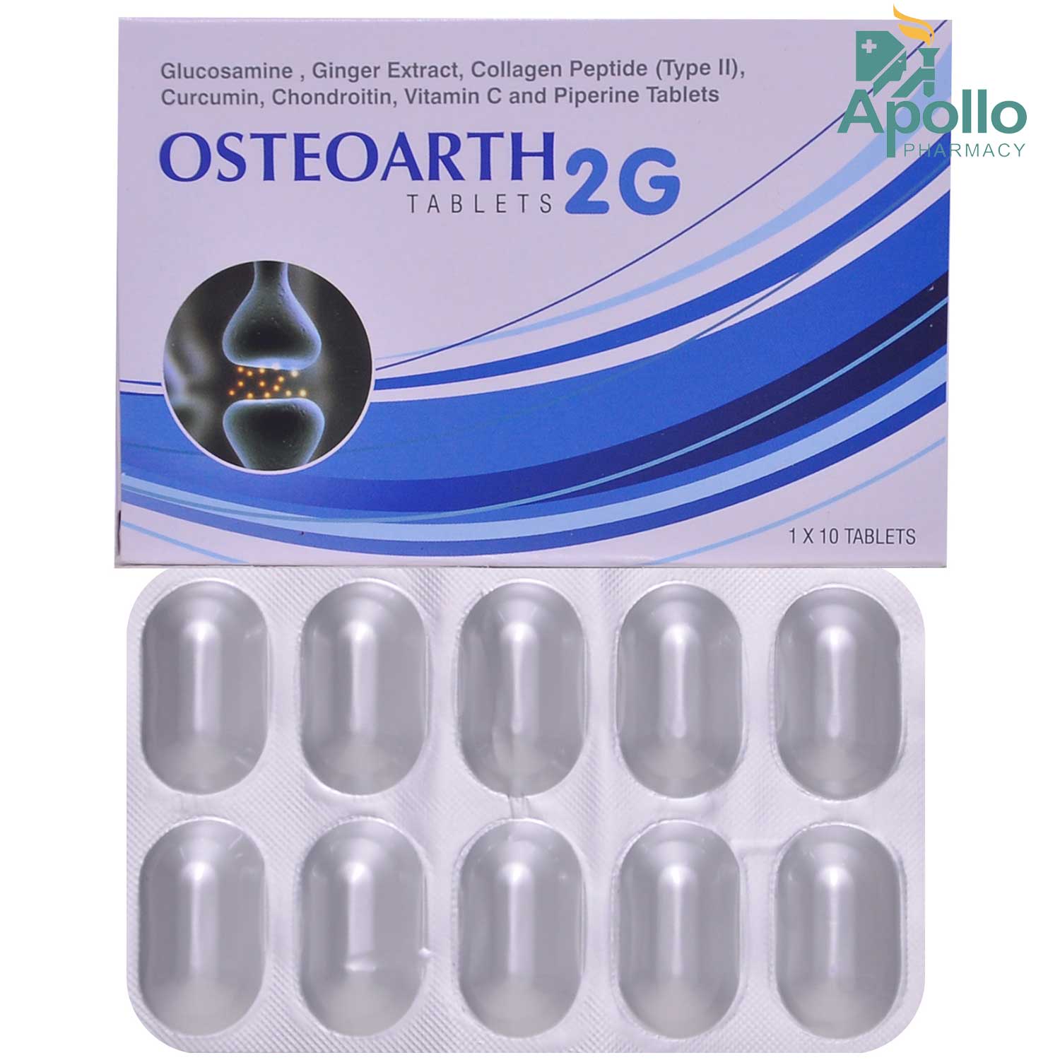 Osteoarth 2G Tablet 10's Osteoarth 2G Tablet 10's