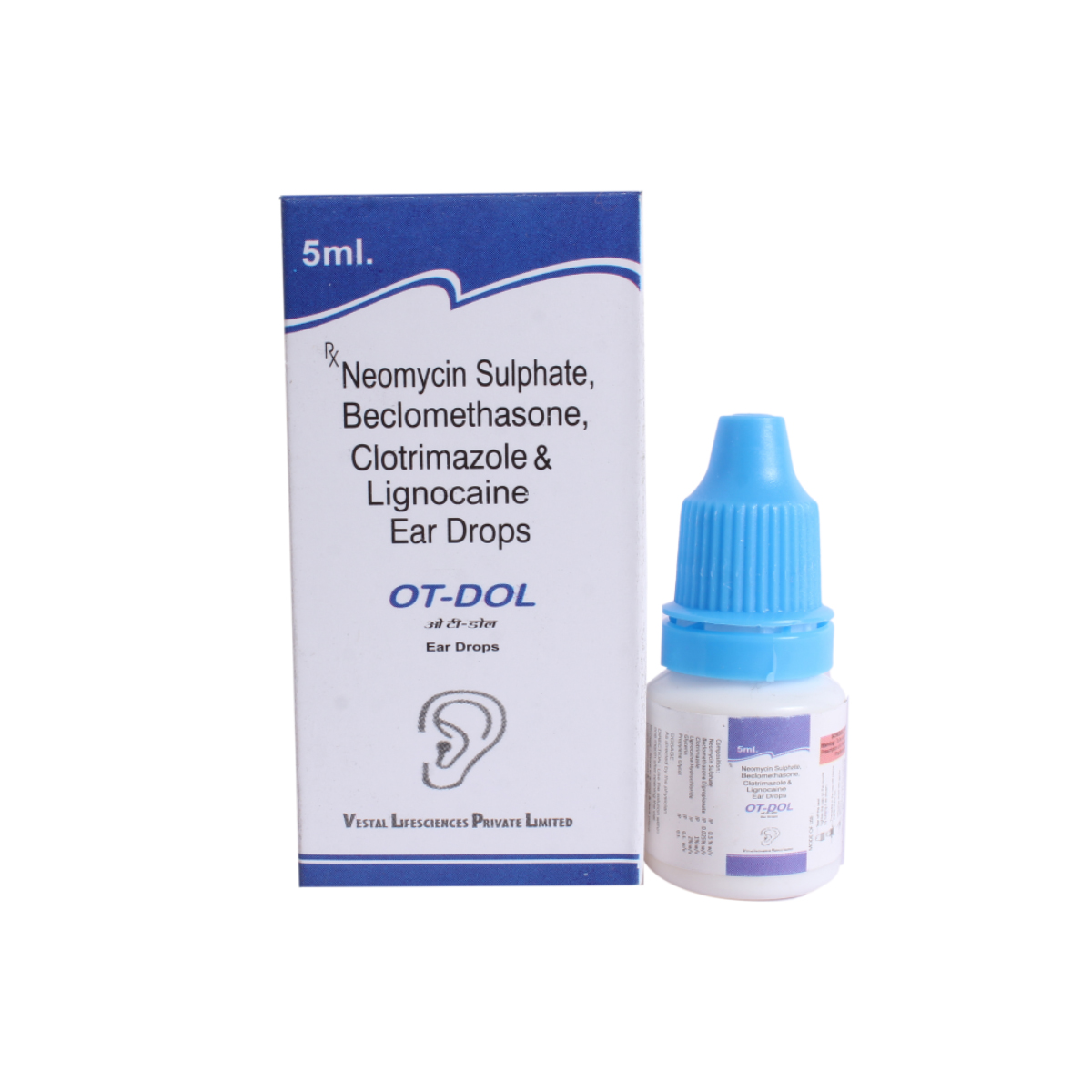 Ot-Dol Ear Drops 5ml, Pack of 1 Drops Ot-Dol Ear Drops 5ml, Pack of 1 Drops