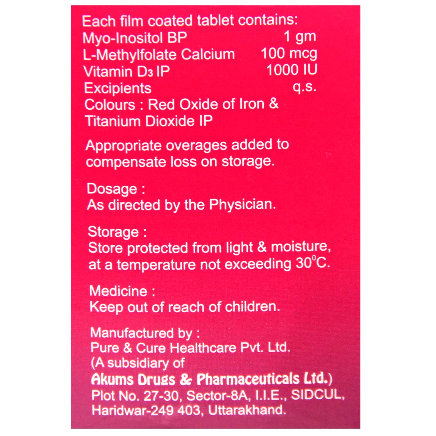Ovacet Tablet 10's, Pack of 10 TABLETS Ovacet Tablet 10's, Pack of 10 TABLETS
