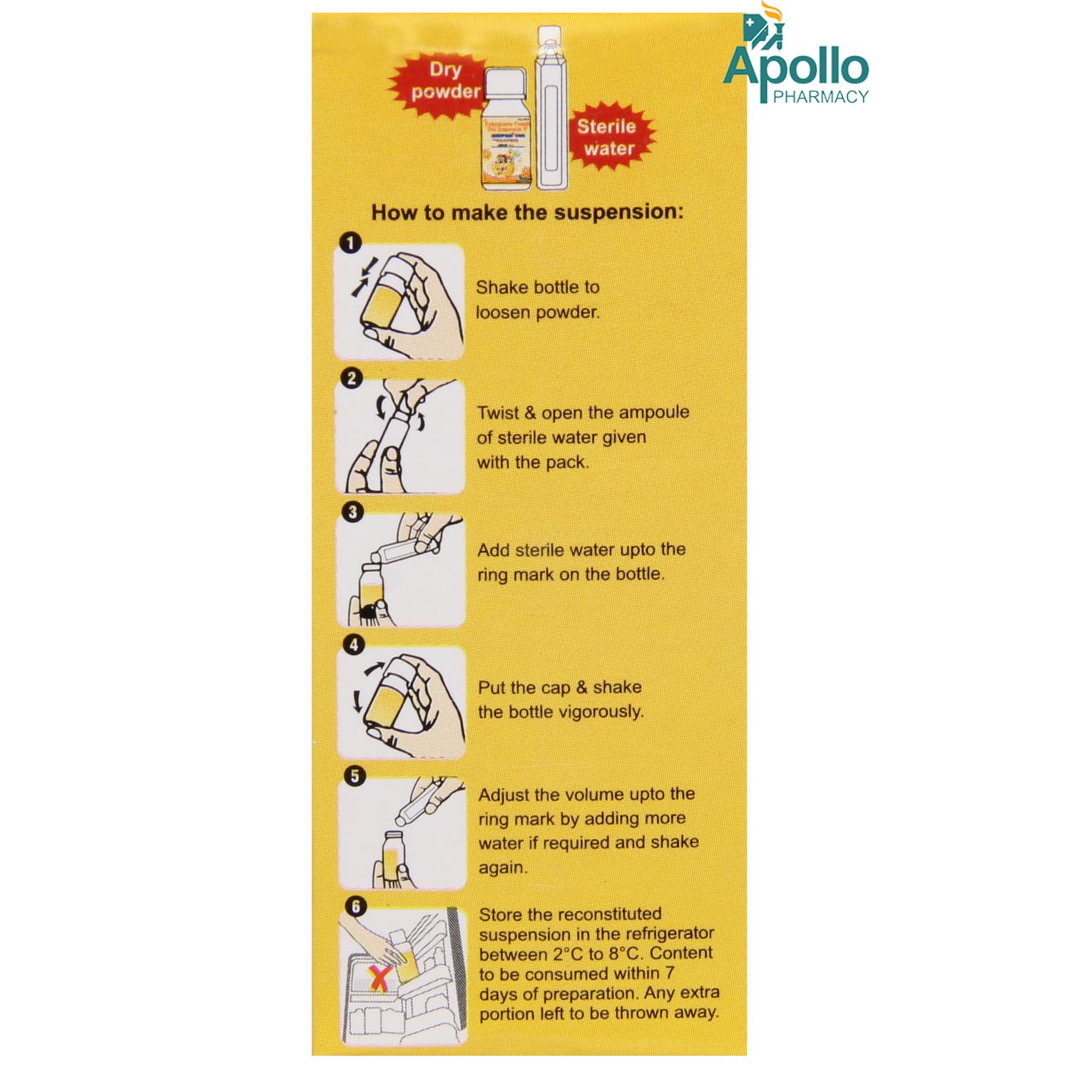 Oxipod 100 Oral Suspension 30 ml, Pack of 1 Suspension Oxipod 100 Oral Suspension 30 ml, Pack of 1 Suspension