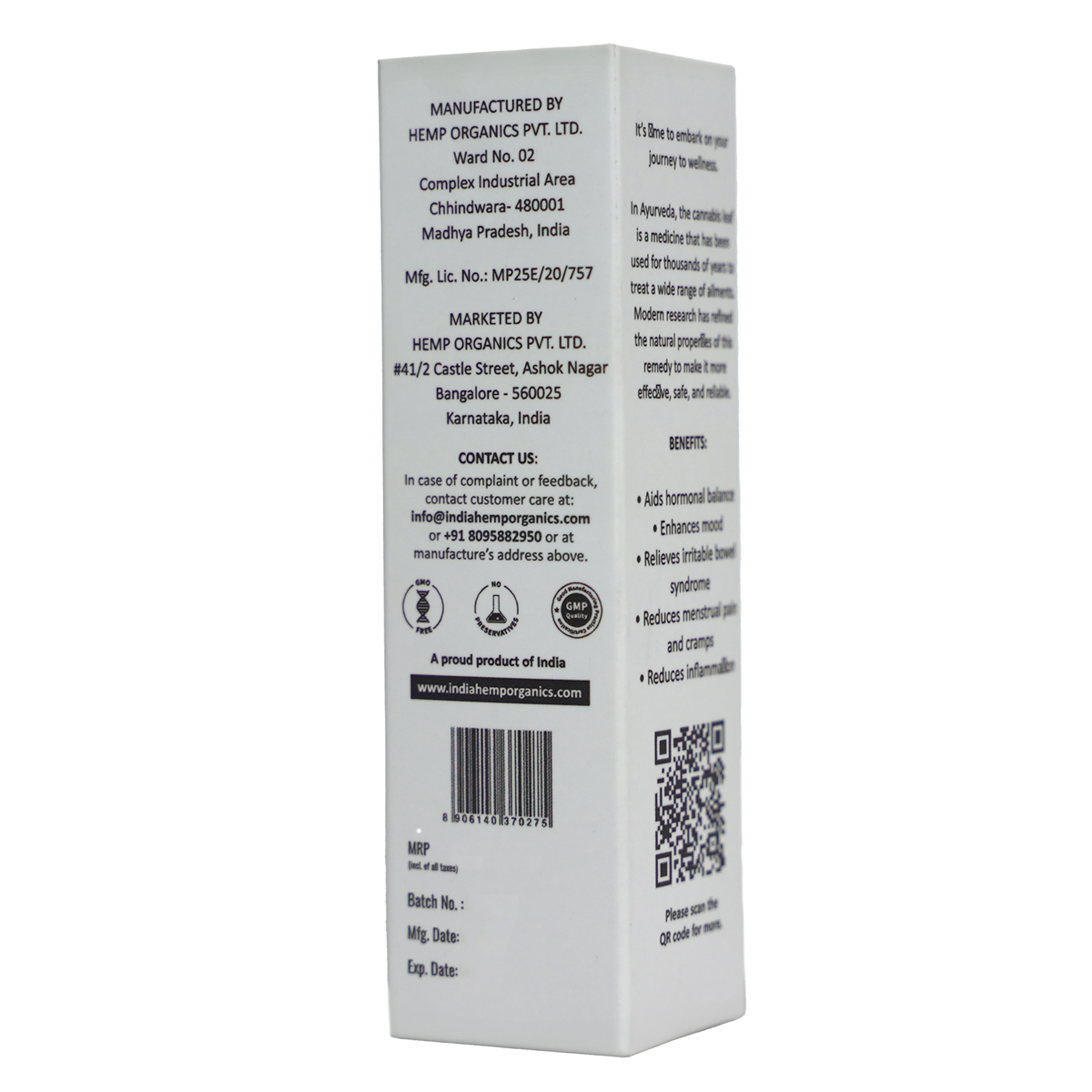 Cannabliss Balance 500 mg Oil, 10 ml, Pack of 1 Cannabliss Balance 500 mg Oil, 10 ml, Pack of 1