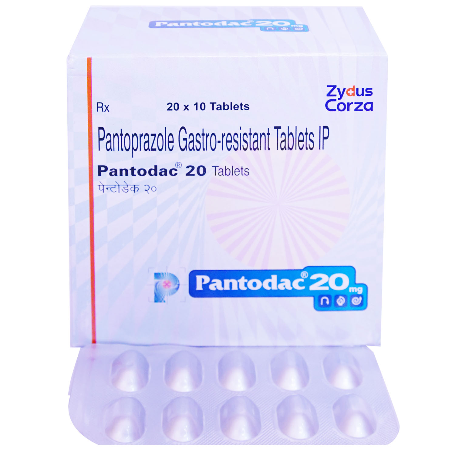Pantodac 20 mg Tablet 10's, Pack of 10 TABLETS Pantodac 20 mg Tablet 10's, Pack of 10 TABLETS