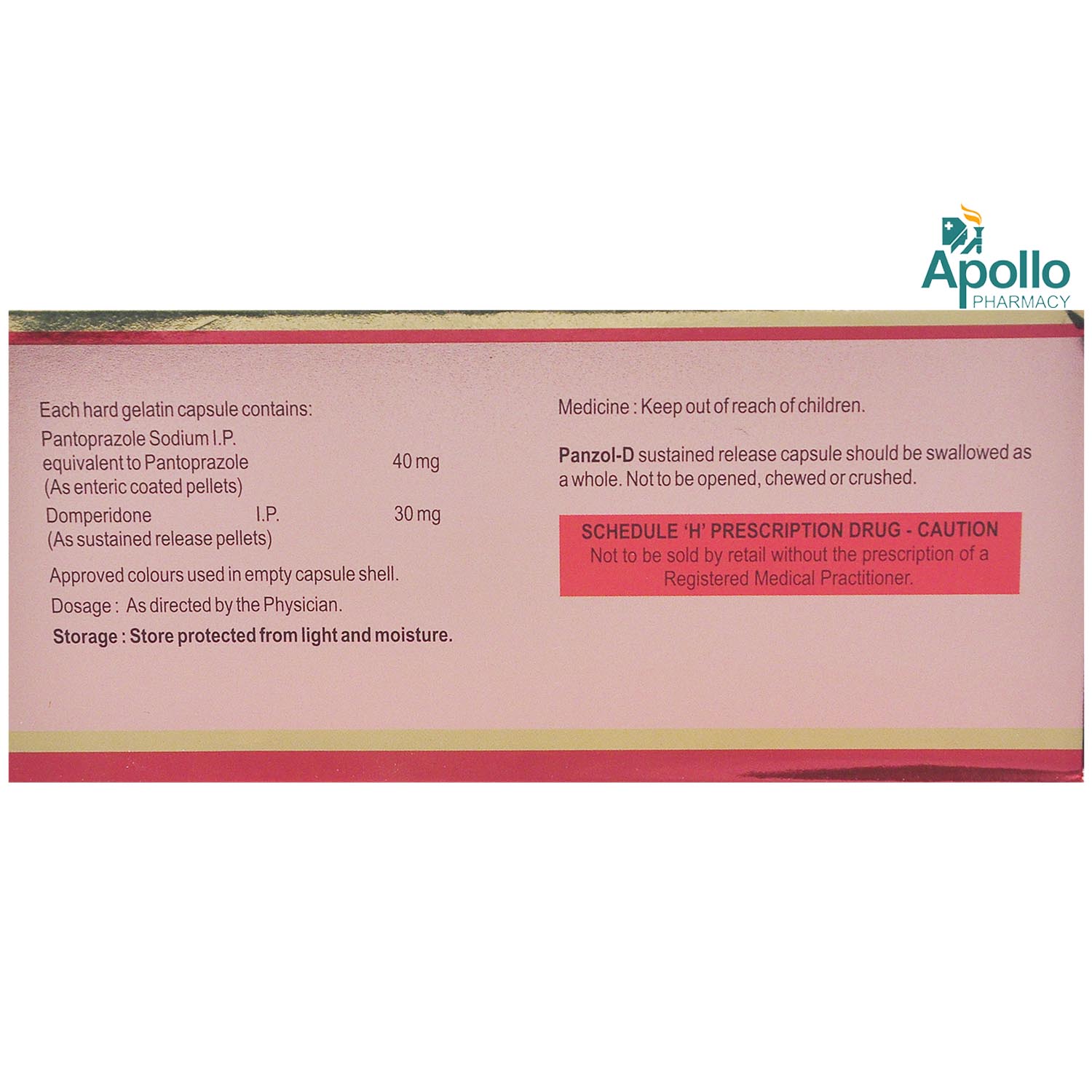 Panzol-D Capsule 10's, Pack of 10 Panzol-D Capsule 10's, Pack of 10