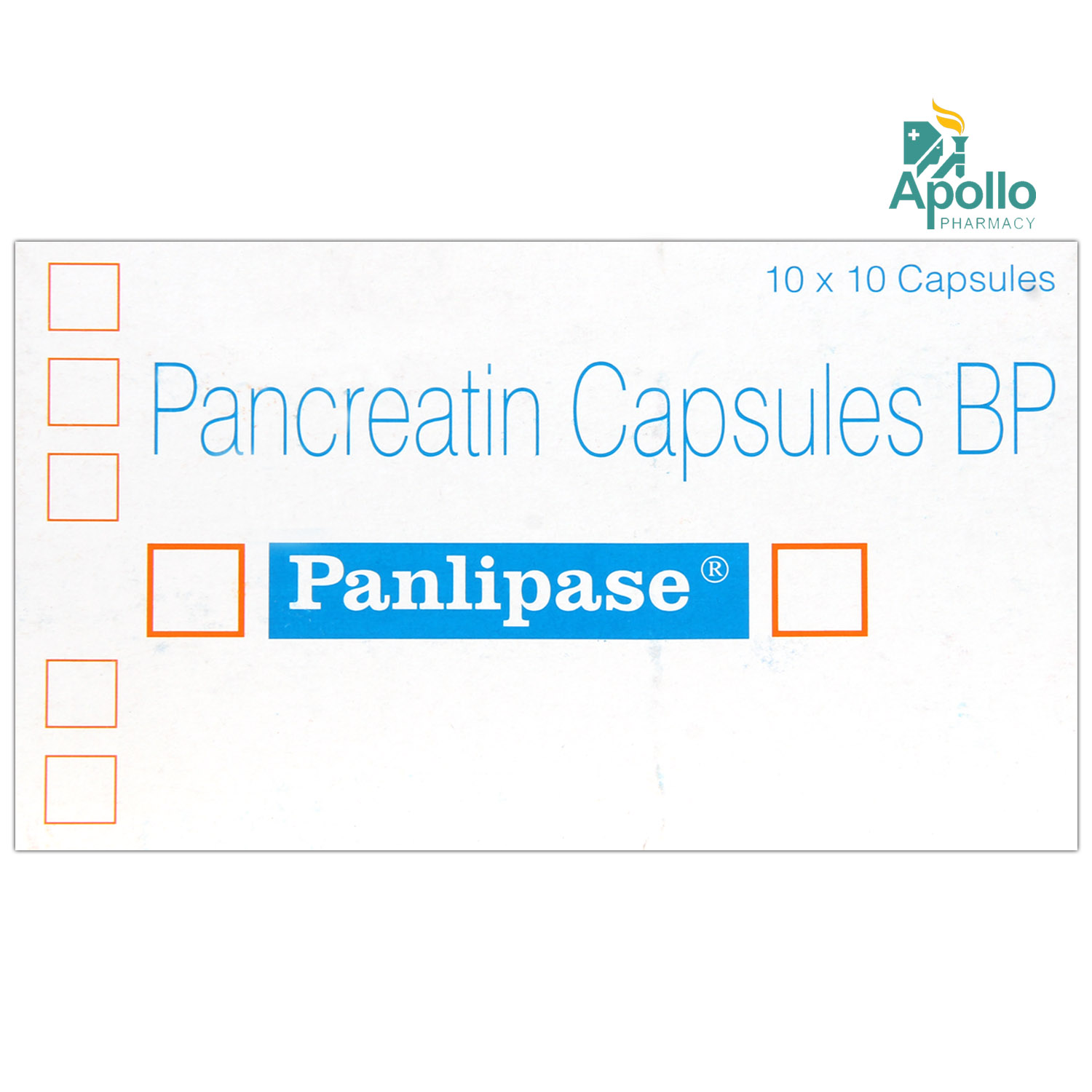 Buy Panlipase Capsule 10's Online