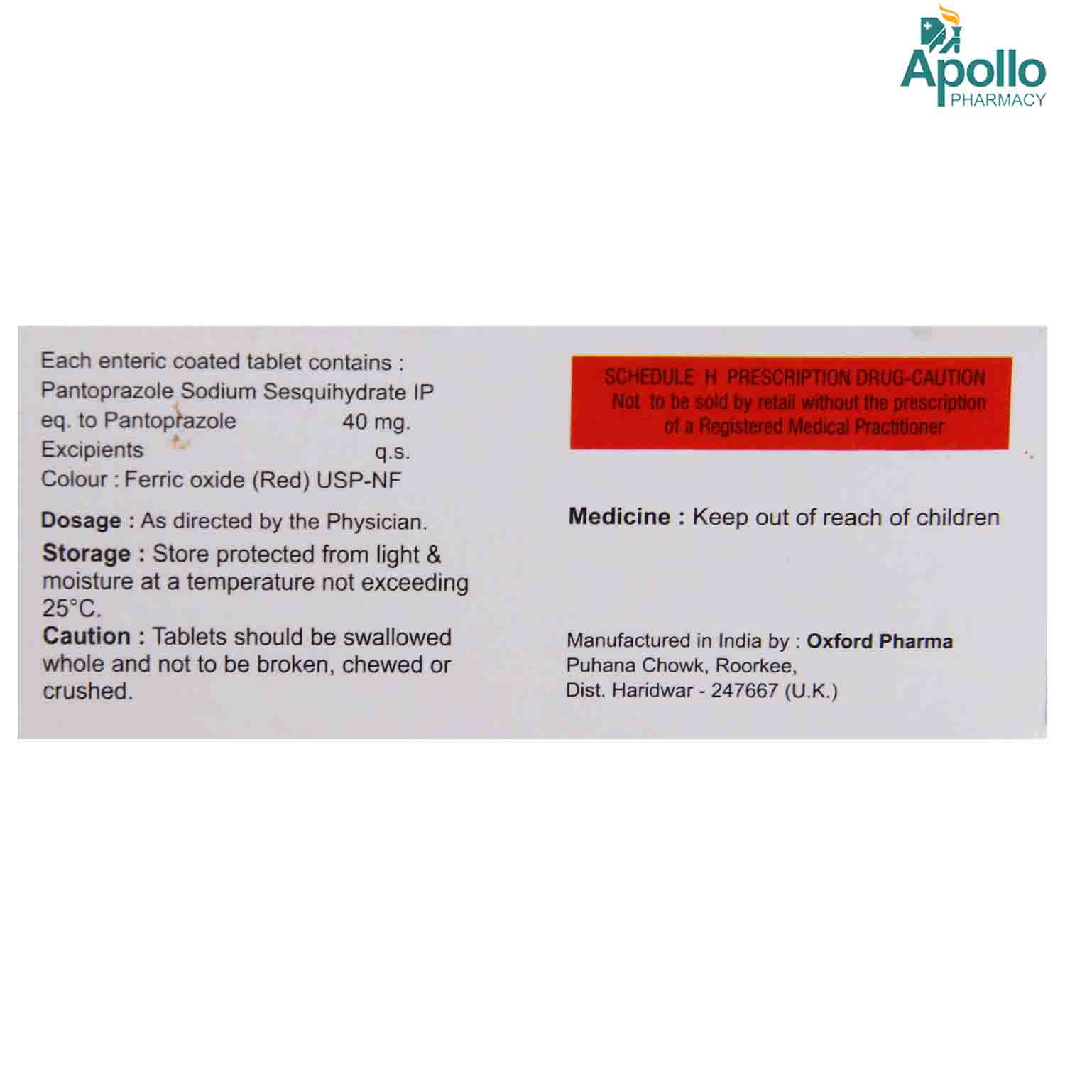 Panpet-40 Tablet 10's, Pack of 10 TABLETS Panpet-40 Tablet 10's, Pack of 10 TABLETS