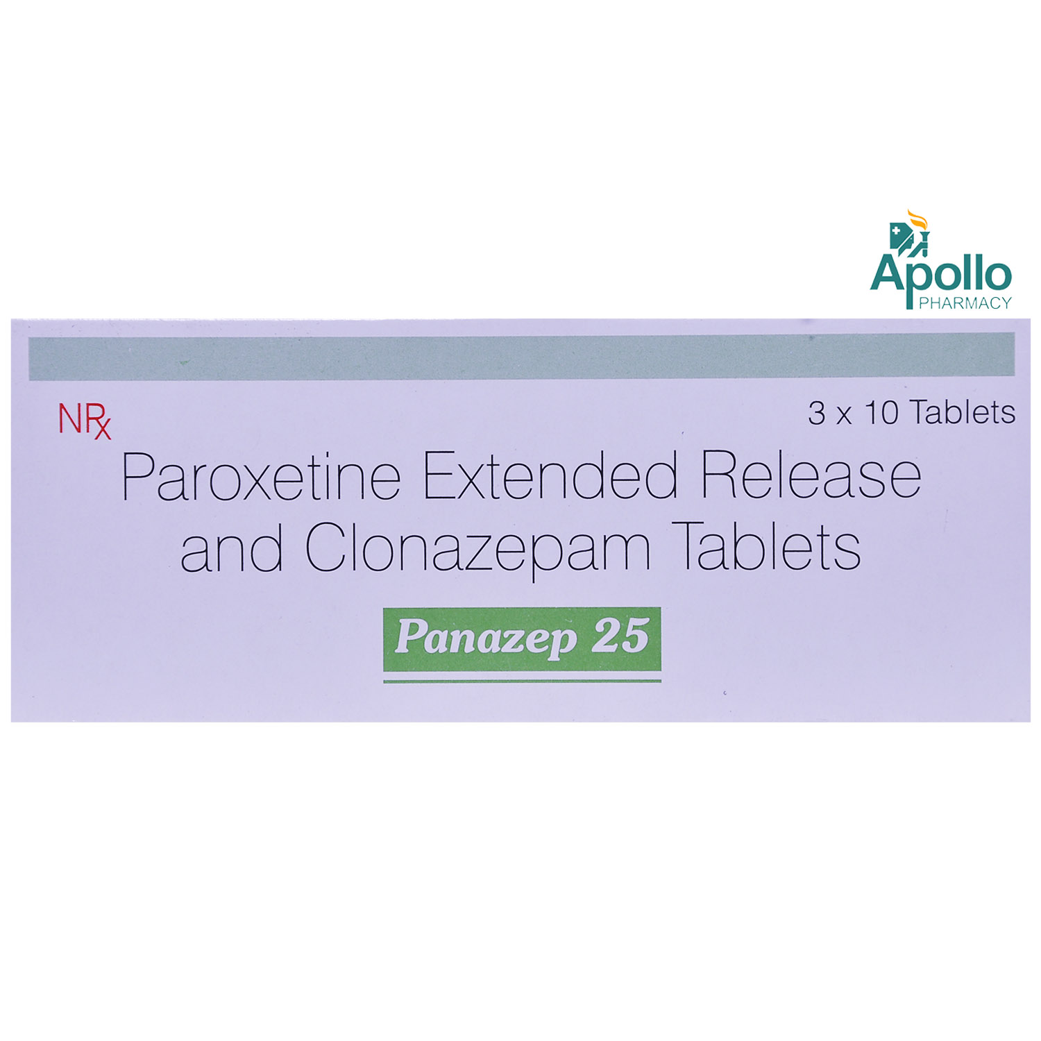Panazep 25 Tablet 10's, Pack of 10 Panazep 25 Tablet 10's, Pack of 10