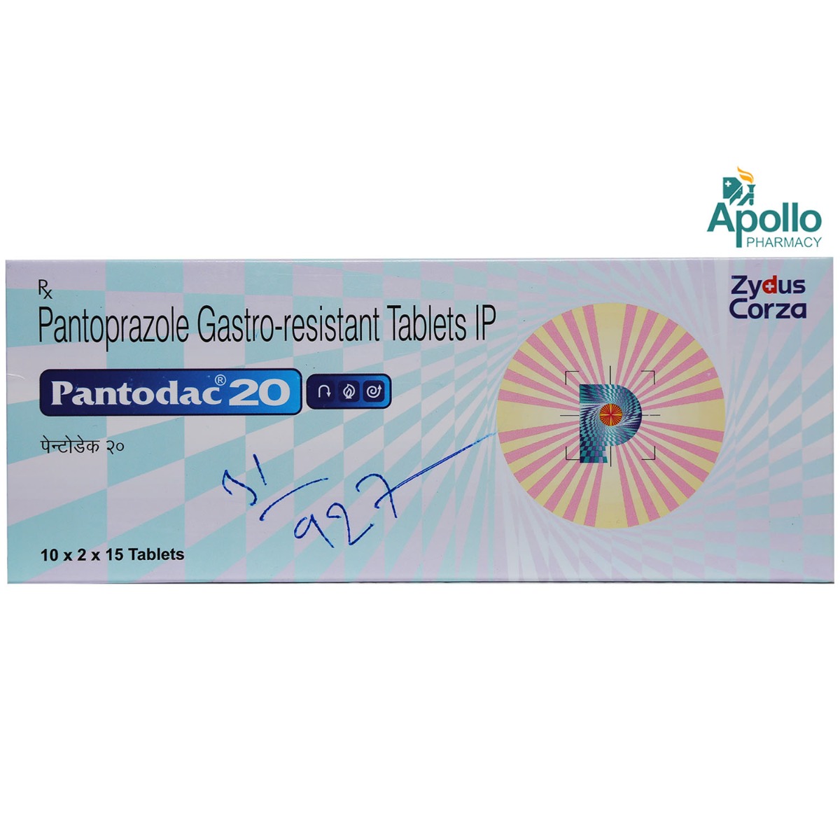 Pantodac 20 Tablet 15's, Pack of 15 TABLETS Pantodac 20 Tablet 15's, Pack of 15 TABLETS