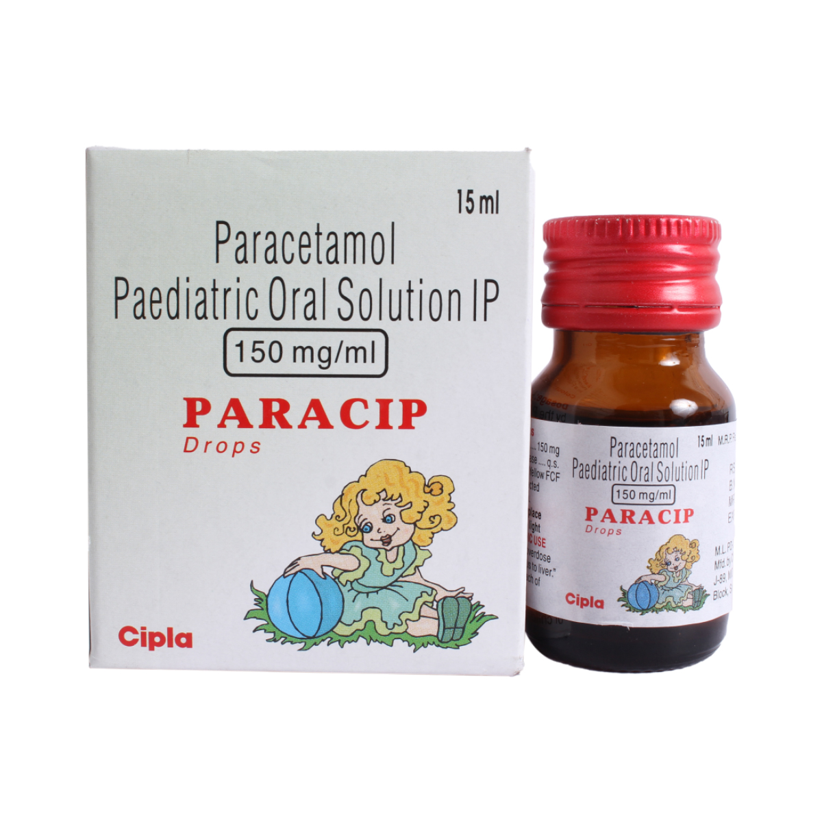 Paracip Drops 15 ml, Pack of 1 Drops Paracip Drops 15 ml, Pack of 1 Drops