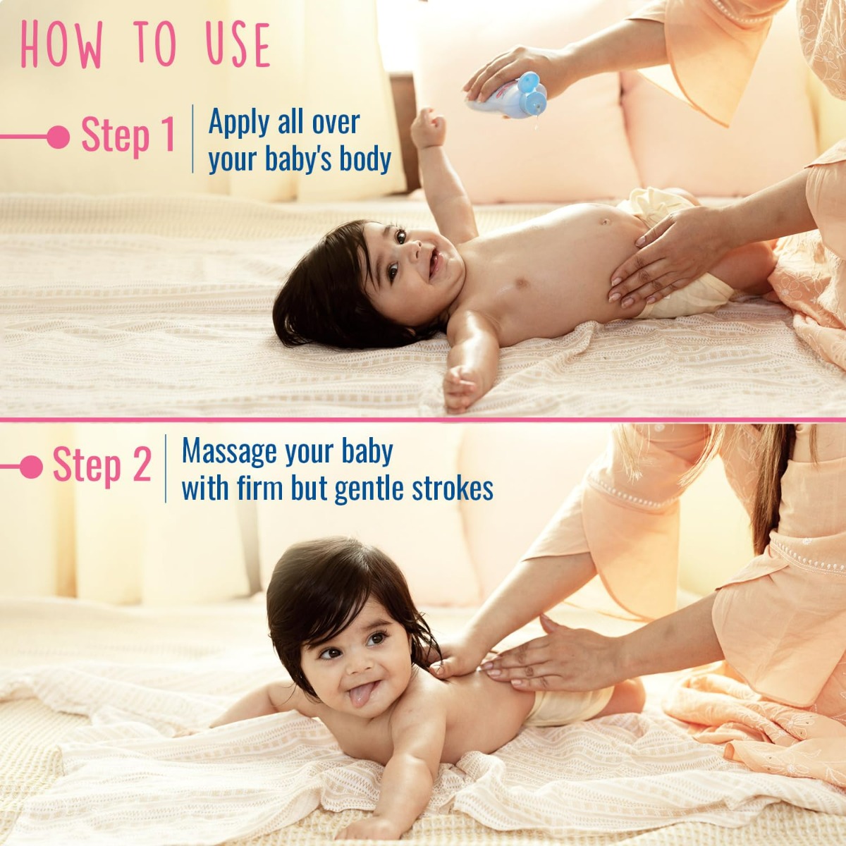 Parachute Advansed Baby Massage Oil for New Born, 100 ml, Pack of 1 Parachute Advansed Baby Massage Oil for New Born, 100 ml, Pack of 1