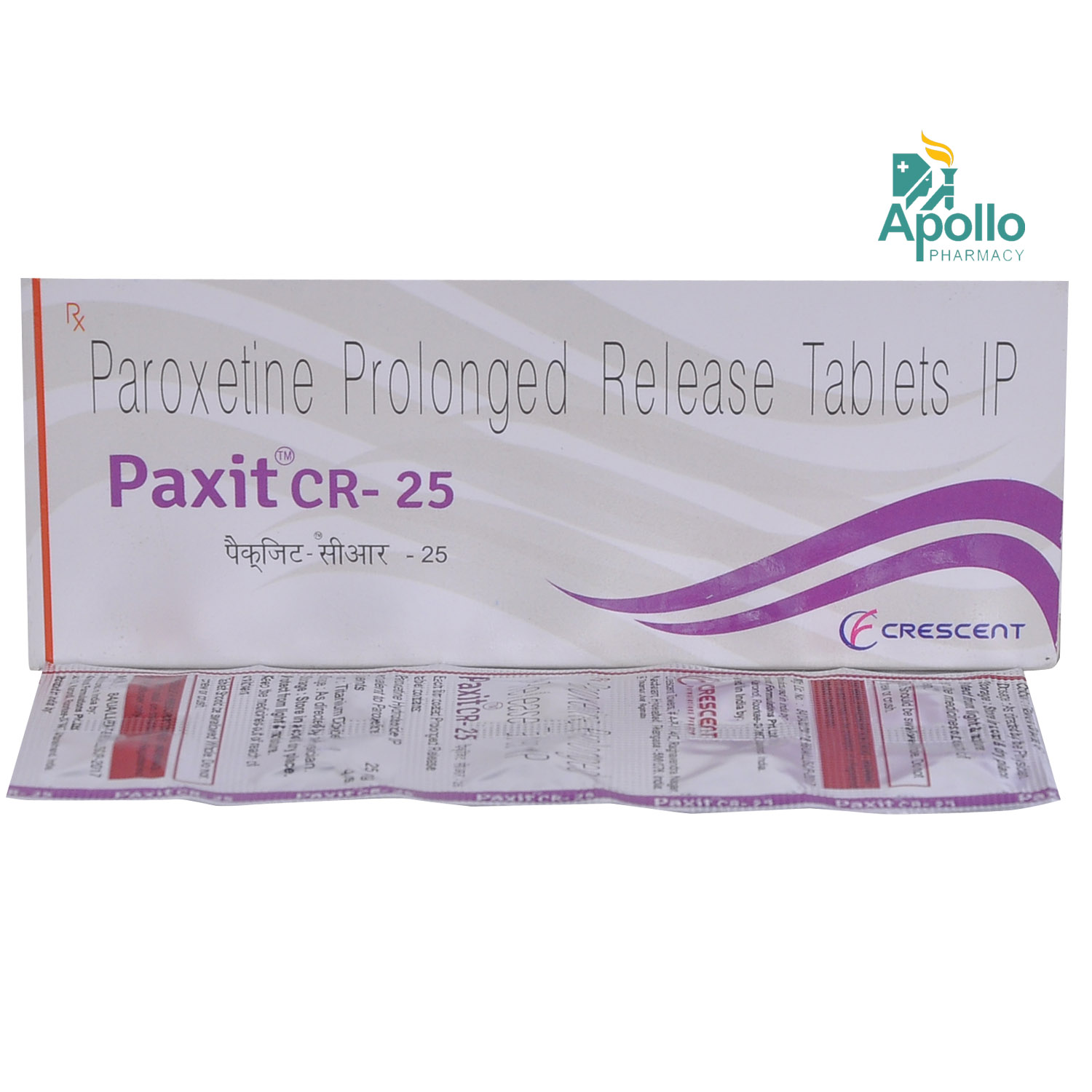 Paxit CR-25 Tablet 10's, Pack of 10 TabletS Paxit CR-25 Tablet 10's, Pack of 10 TabletS