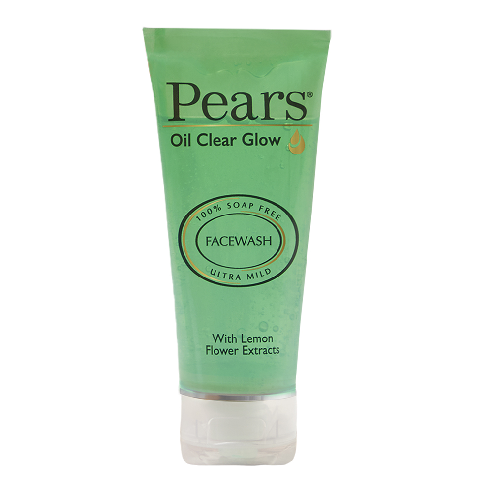 Pears Oil Clear Glow Face Wash 60 gm | With Lemon Flower Extract | Soap Free | For Normal To Oily Skin, Pack of 1 Pears Oil Clear Glow Face Wash 60 gm | With Lemon Flower Extract | Soap Free | For Normal To Oily Skin, Pack of 1