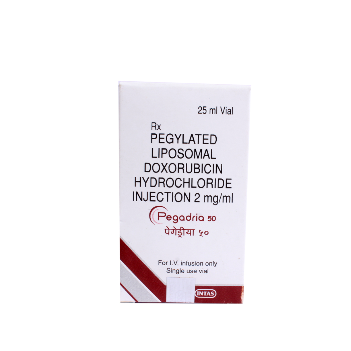 Pegadria 50 Injection 25 ml, Pack of 1 INJECTION Pegadria 50 Injection 25 ml, Pack of 1 INJECTION