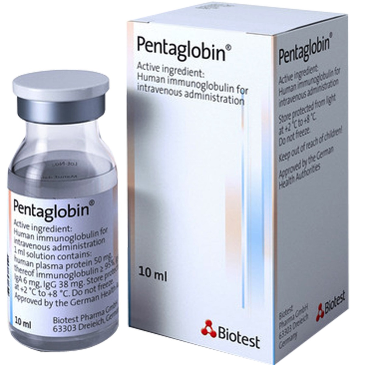 Buy Pentaglobin Injection 10 ml Online