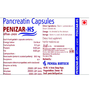 Penizar HS Capsule 10's, Pack of 10 CAPSULES Penizar HS Capsule 10's, Pack of 10 CAPSULES