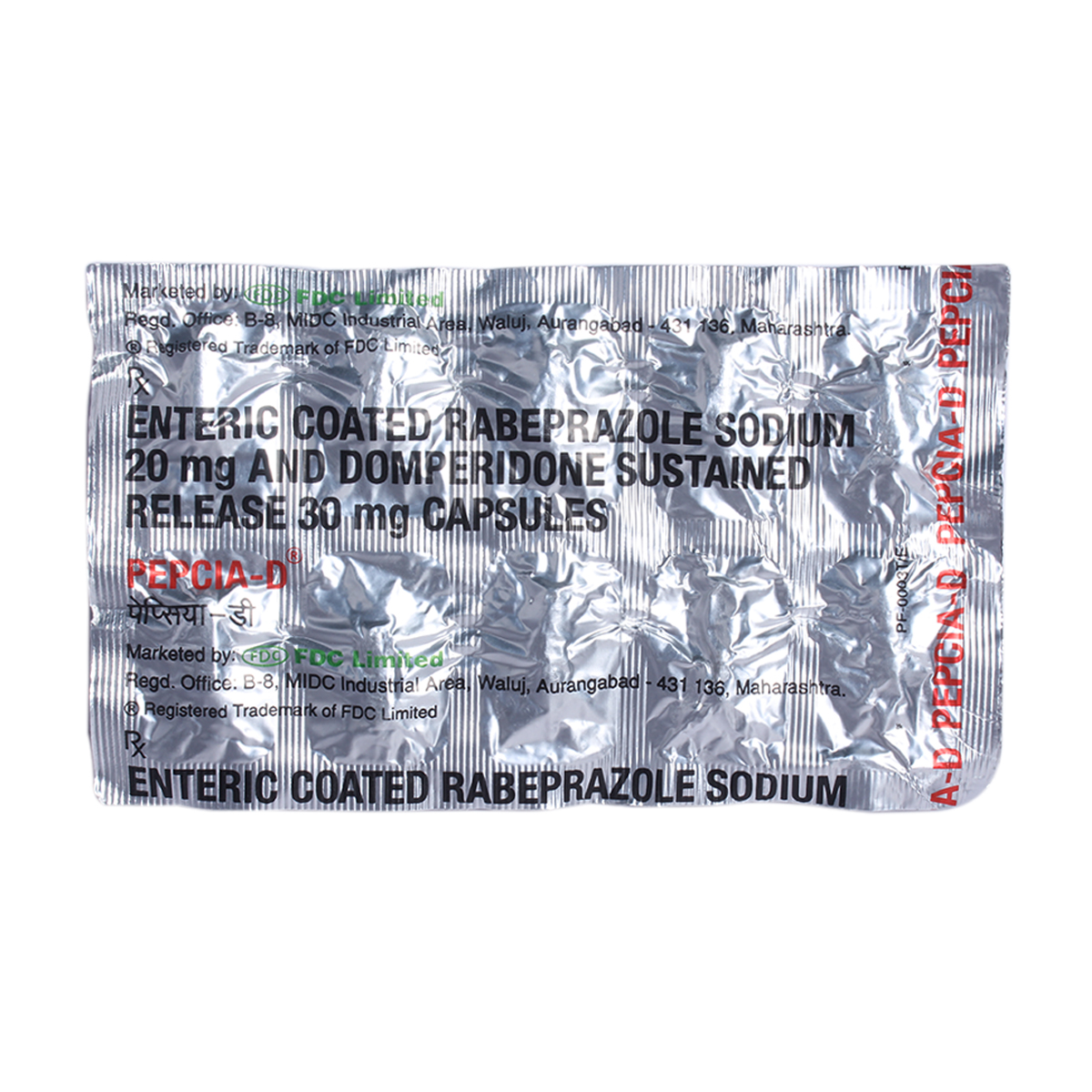 Pepcia-D Capsule 10's, Pack of 10 Pepcia-D Capsule 10's, Pack of 10