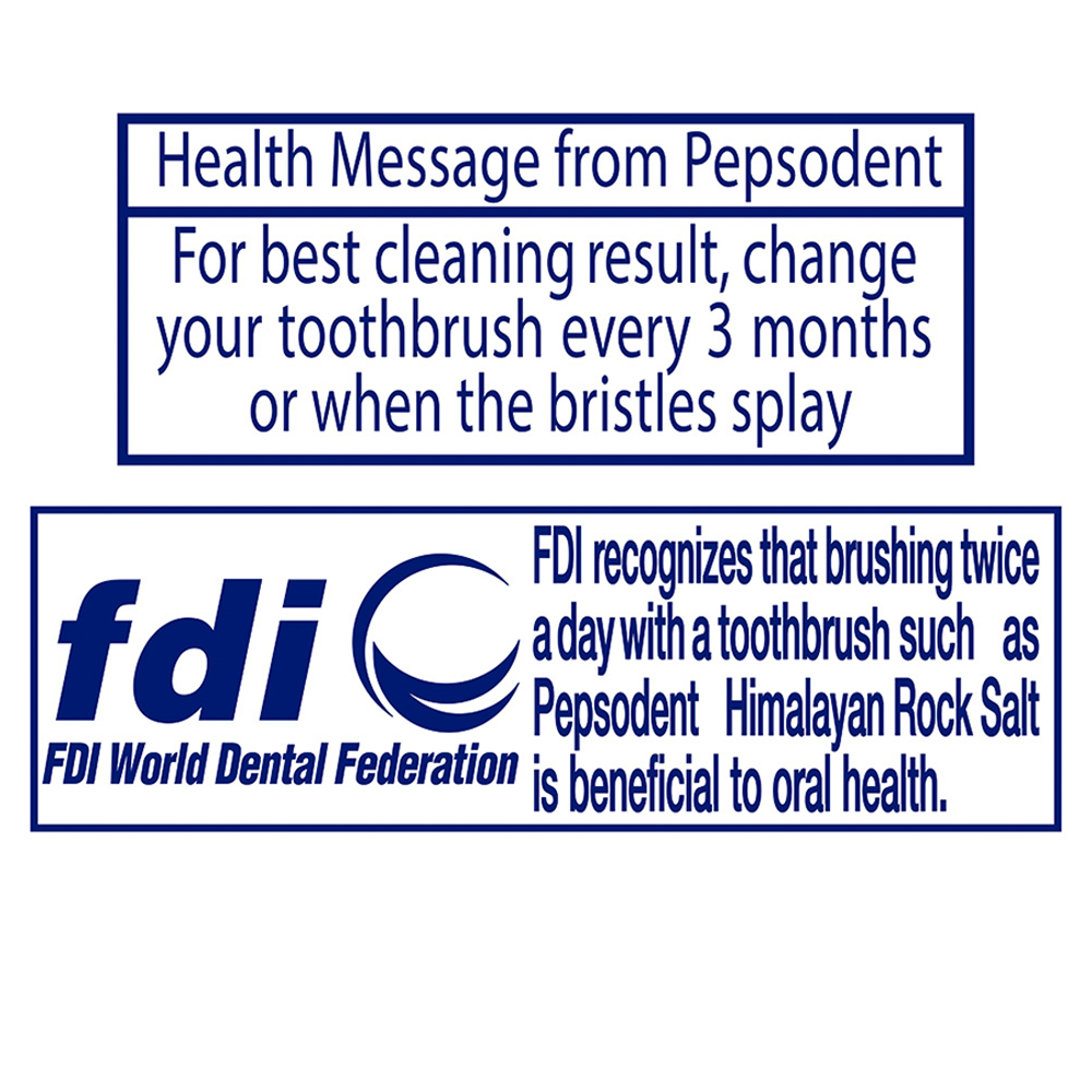 Pepsodent Himalayan Rock Salt Gentle Cleanse Soft Toothbrush, 1 Count, Pack of 1 Pepsodent Himalayan Rock Salt Gentle Cleanse Soft Toothbrush, 1 Count, Pack of 1