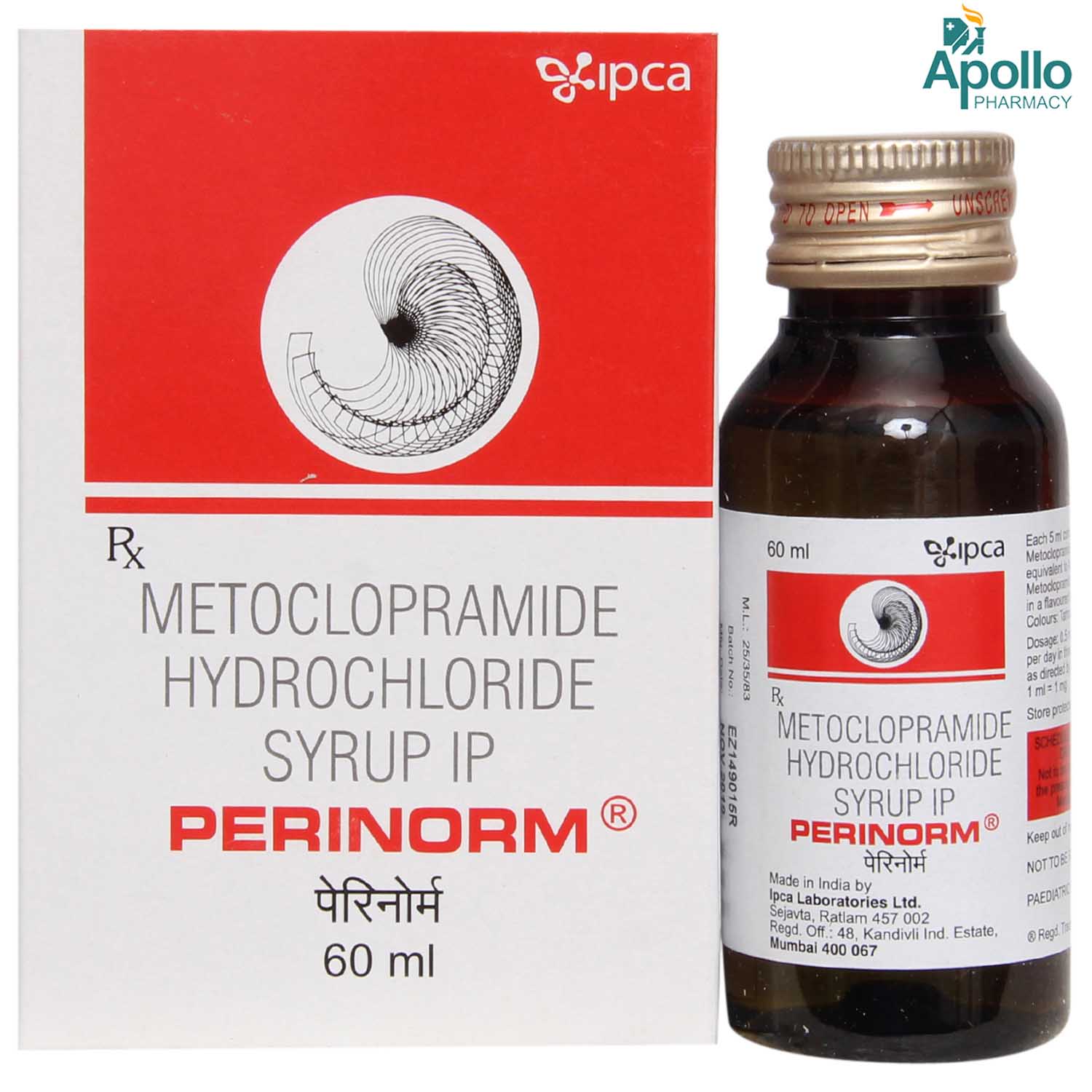 Perinorm Syrup 60 ml, Pack of 1 Syrup Perinorm Syrup 60 ml, Pack of 1 Syrup
