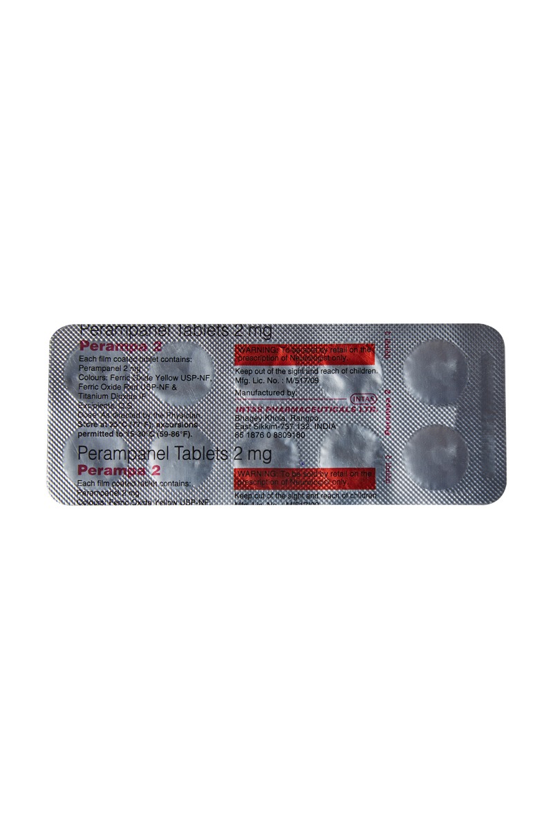 Perampa 2 Tablet 10's, Pack of 10 TABLETS Perampa 2 Tablet 10's, Pack of 10 TABLETS