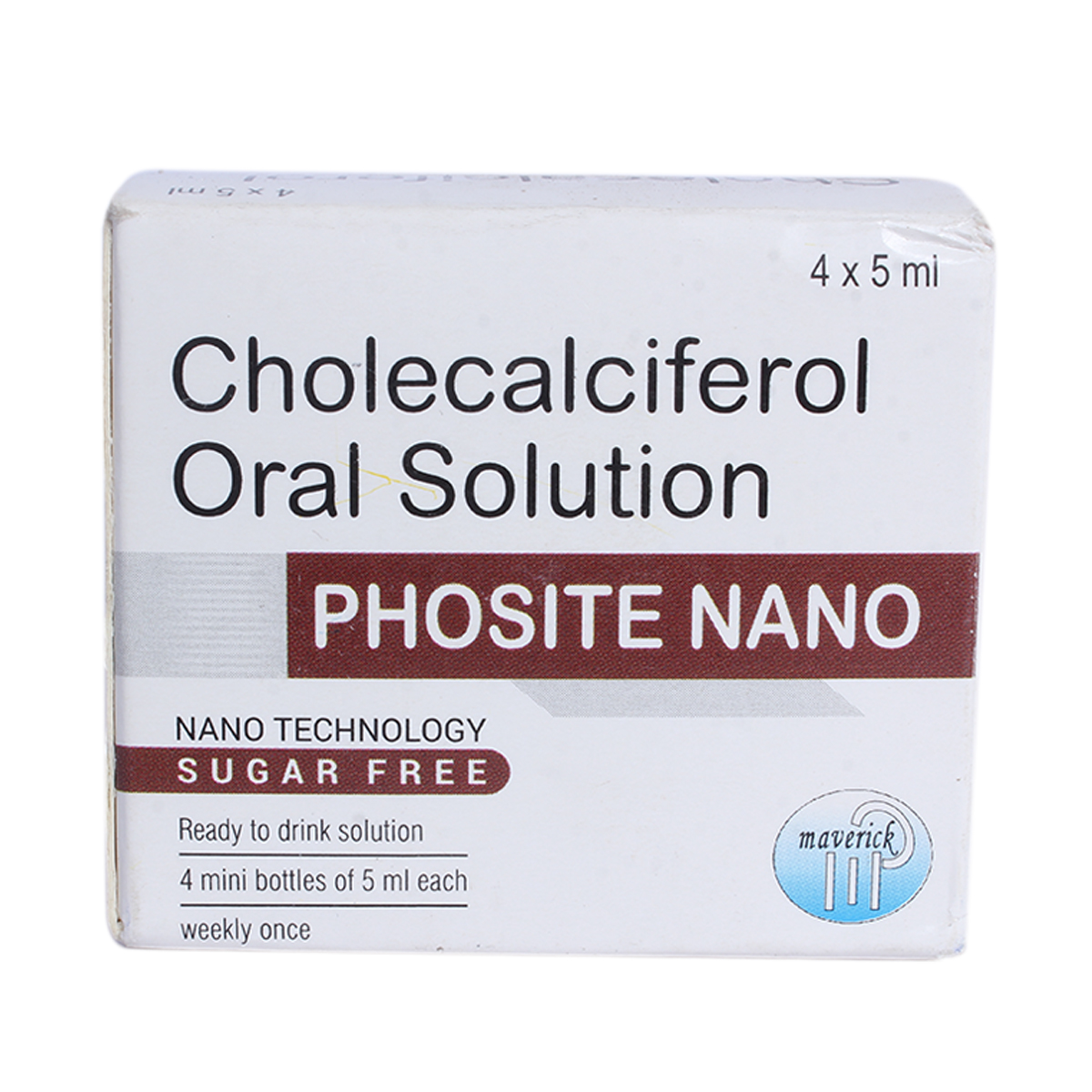 Phosite Nano Sugar Free Oral Solution 5 ml, Pack of 1 Phosite Nano Sugar Free Oral Solution 5 ml, Pack of 1