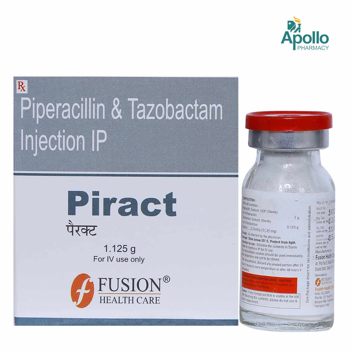 PIRACT INJECTION 1.125GM, Pack of 1 INJECTION PIRACT INJECTION 1.125GM, Pack of 1 INJECTION