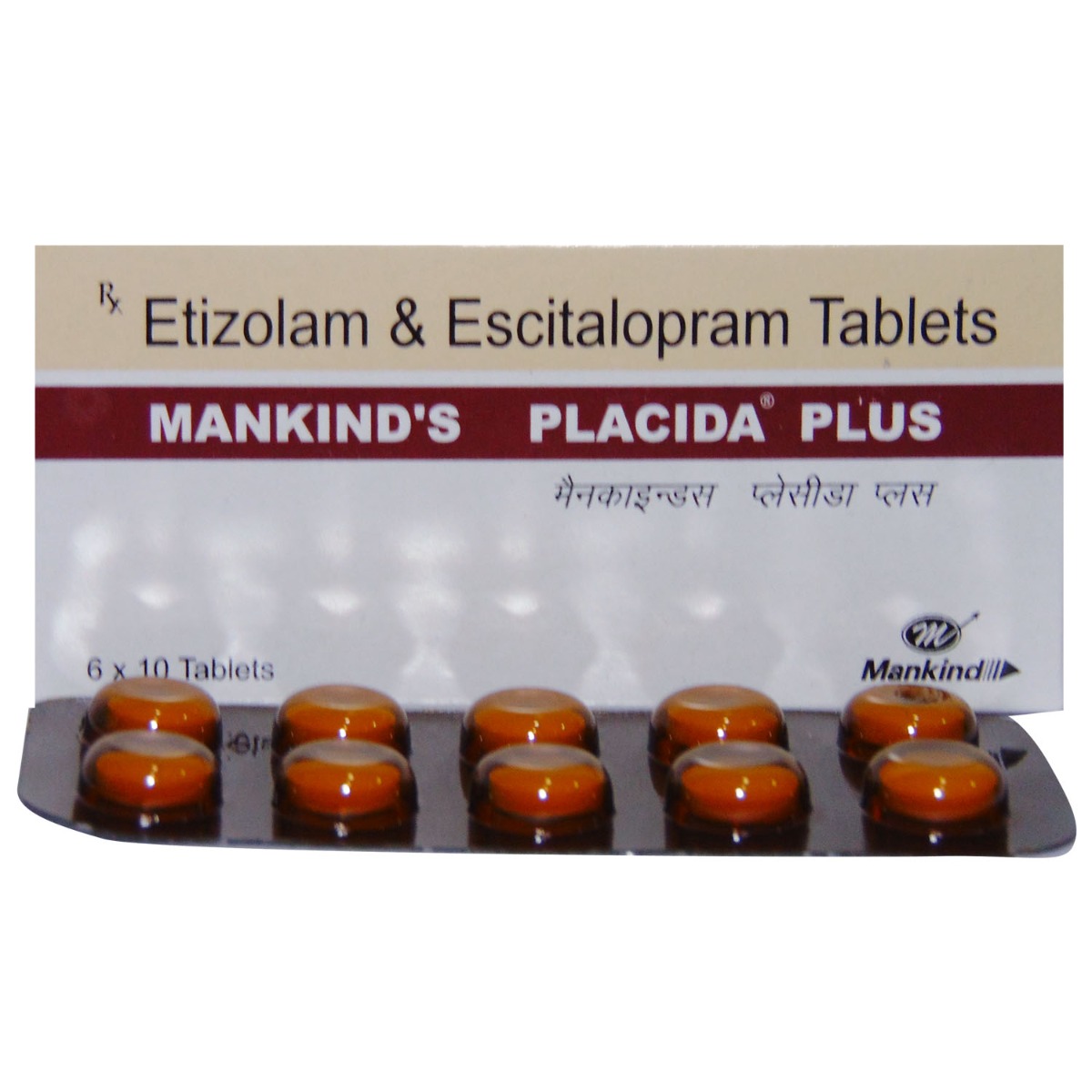 Placida Plus Tablet 10's, Pack of 10 TabletS Placida Plus Tablet 10's, Pack of 10 TabletS