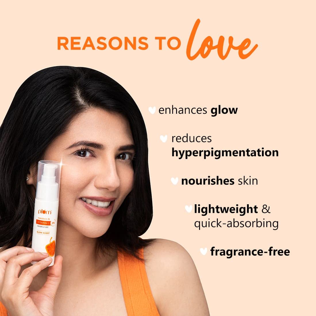 Plum 3% Vitamin C Moisturizer with Mandarin, 50 ml, Pack of 1 Plum 3% Vitamin C Moisturizer with Mandarin, 50 ml, Pack of 1