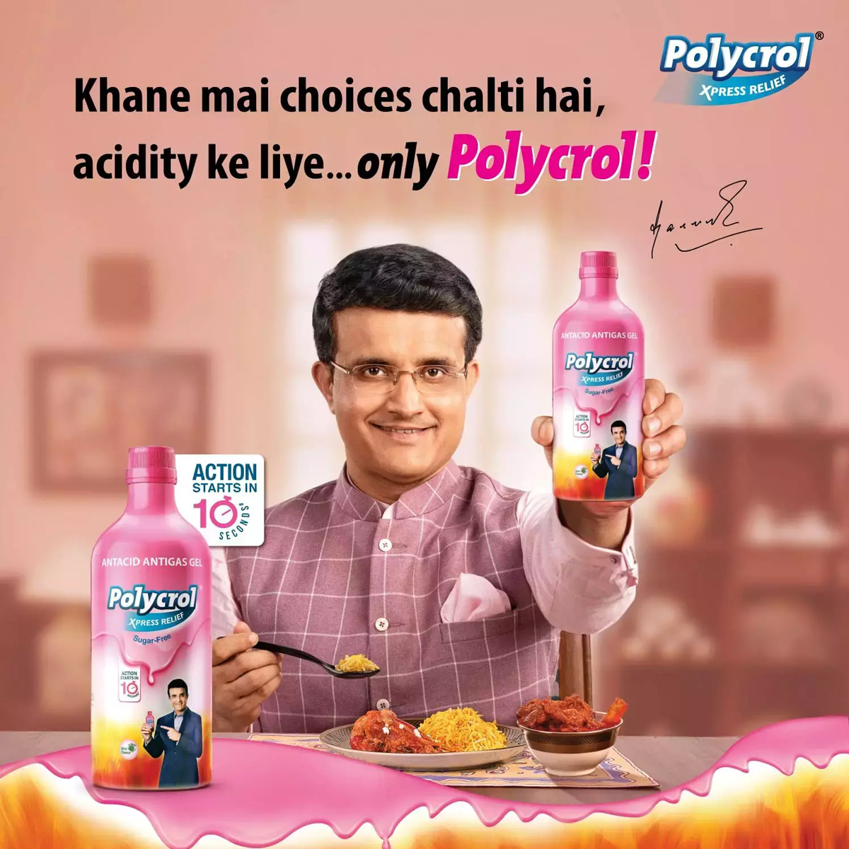 Polycrol Xpress Relief Syrup, 170 ml, Pack of 1 Polycrol Xpress Relief Syrup, 170 ml, Pack of 1