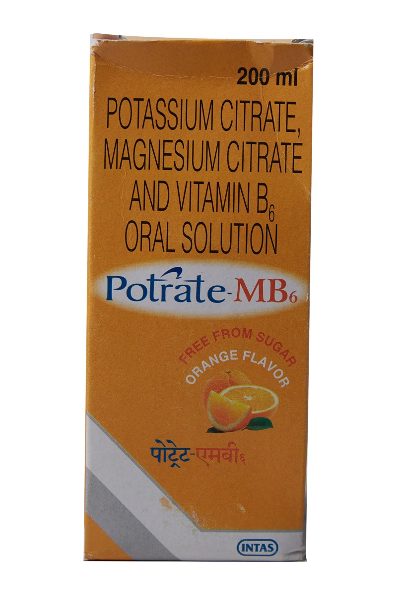 Buy Potrate MB6 Orange Oral Solution 450 ml Online