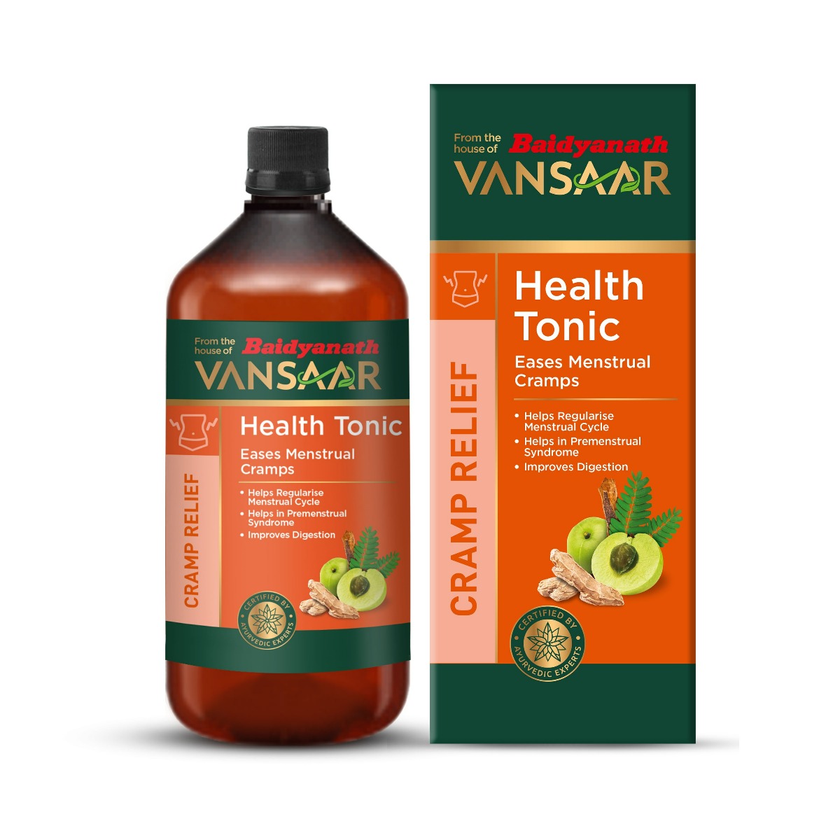 Baidyanath Vansaar Health Tonic for Cramp Relief, 450 ml Price, Uses, Side Effects, Composition