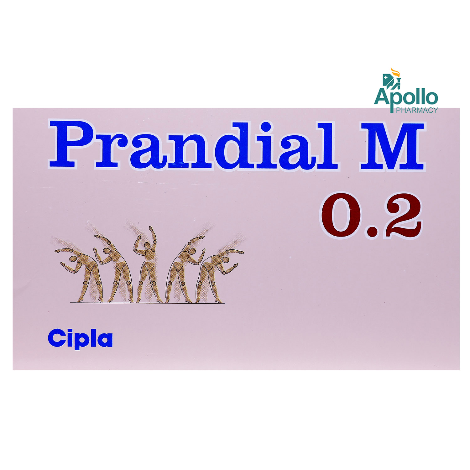 Prandial M 0.2 Tablet 10's, Pack of 10 Prandial M 0.2 Tablet 10's, Pack of 10