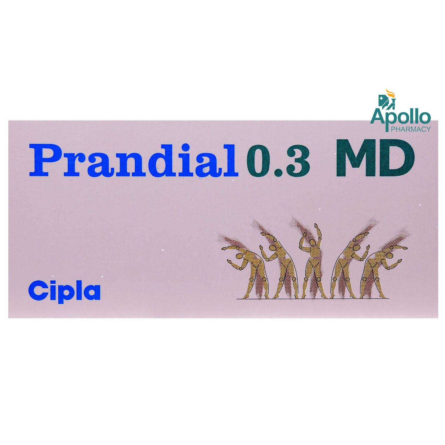 Prandial 0.3 MD Tablet 10's Prandial 0.3 MD Tablet 10's