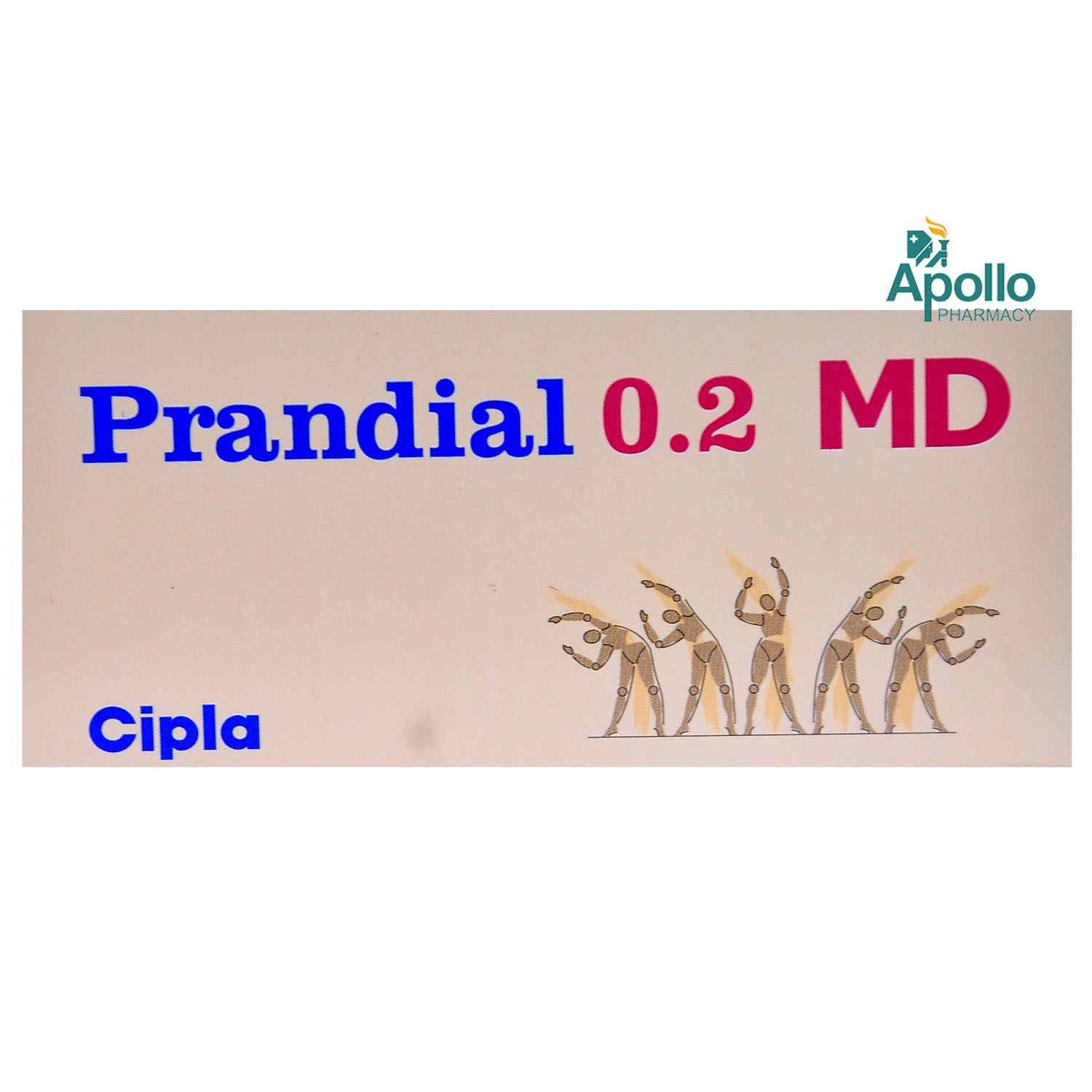 Prandial 0.2 MD Tablet 10's Prandial 0.2 MD Tablet 10's