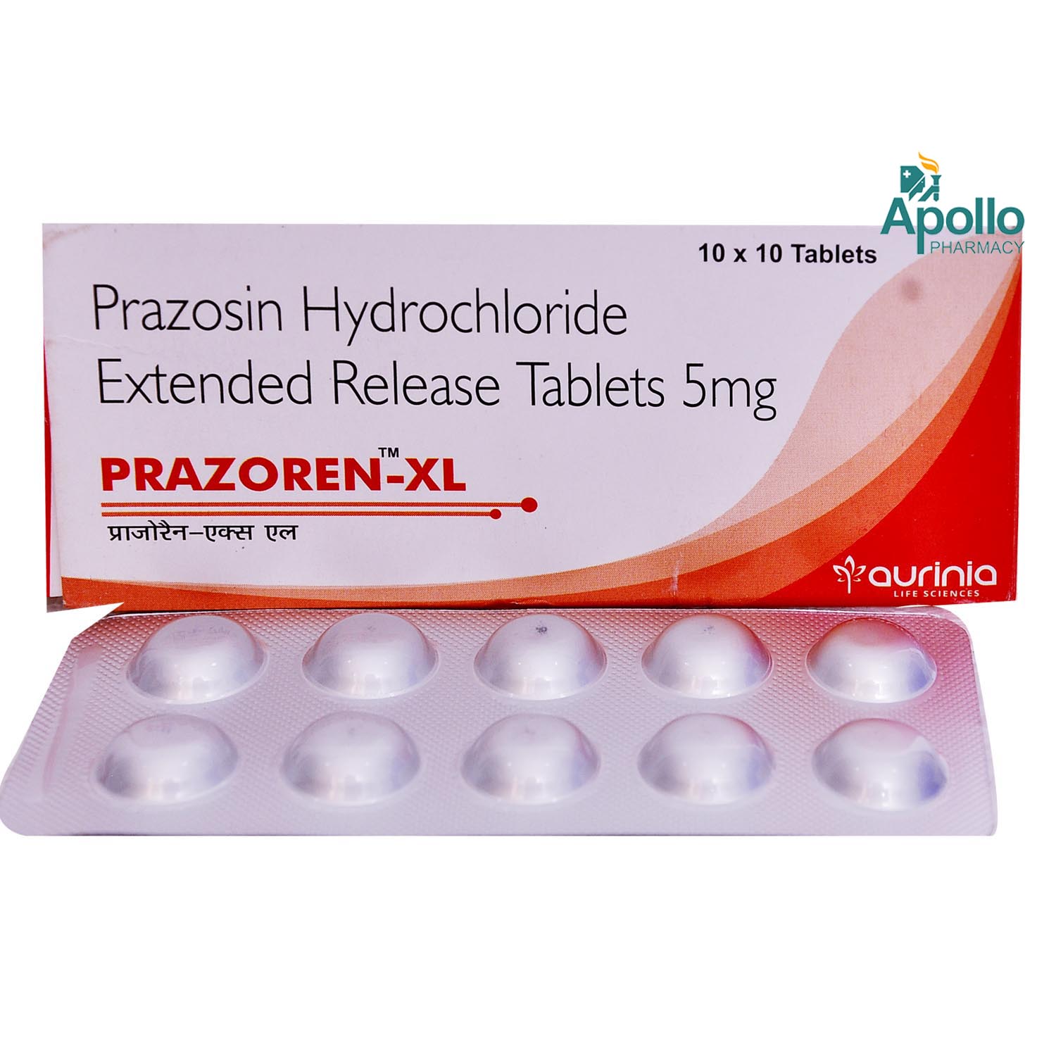 Prazoren-Xl 5mg Tablet 10's, Pack of 10 TabletS Prazoren-Xl 5mg Tablet 10's, Pack of 10 TabletS