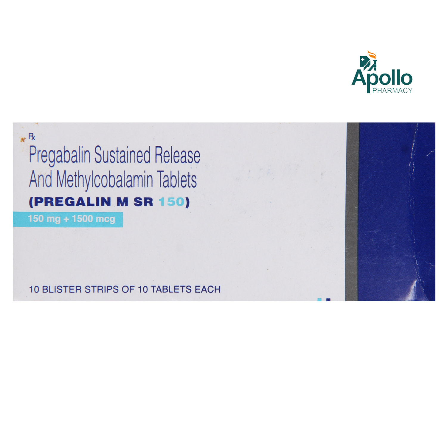 Pregalin M SR 150 Tablet 10's, Pack of 10 Pregalin M SR 150 Tablet 10's, Pack of 10