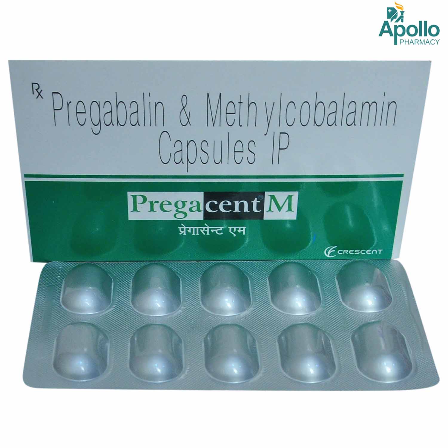 Pregacent M Capsule 10's, Pack of 10 Pregacent M Capsule 10's, Pack of 10