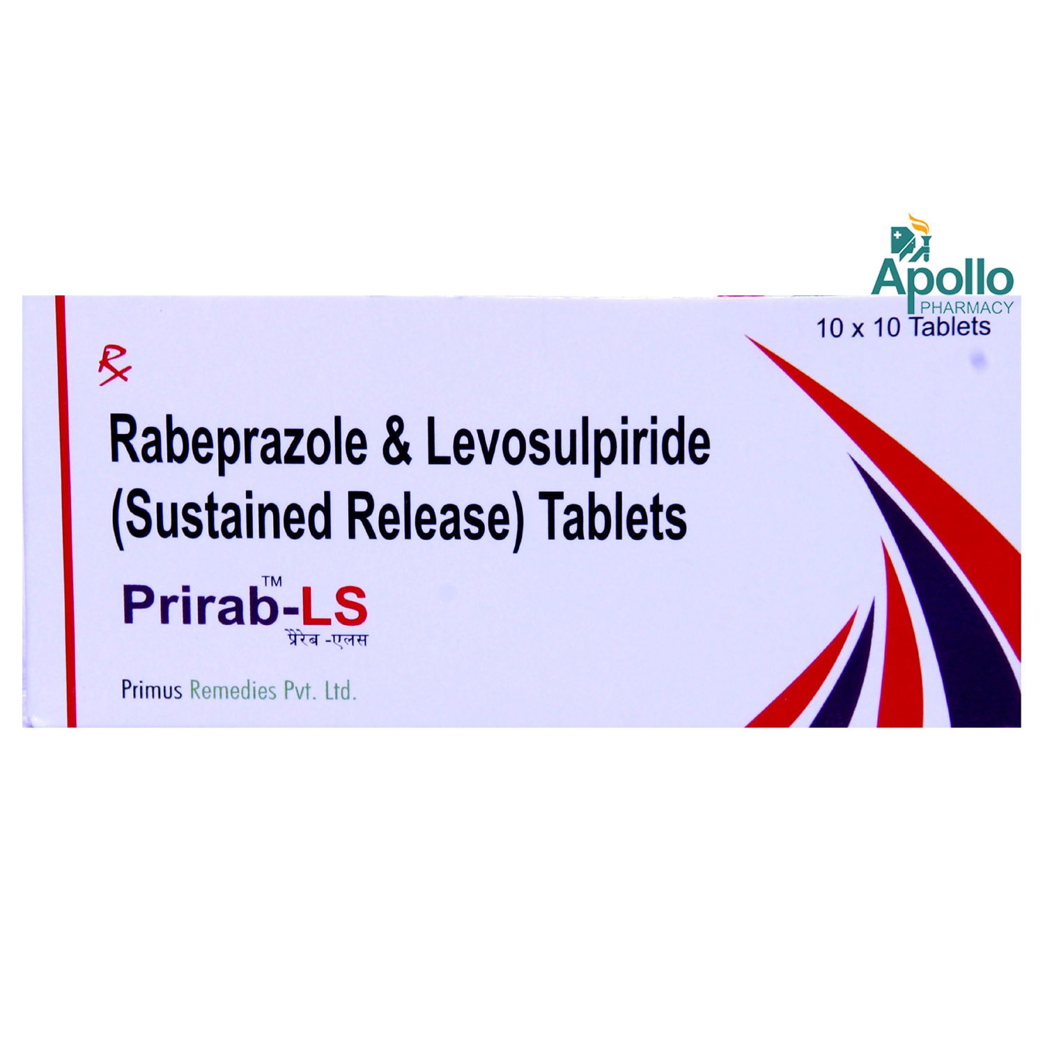 Prirab LS Tablet 10's, Pack of 10 TabletS Prirab LS Tablet 10's, Pack of 10 TabletS