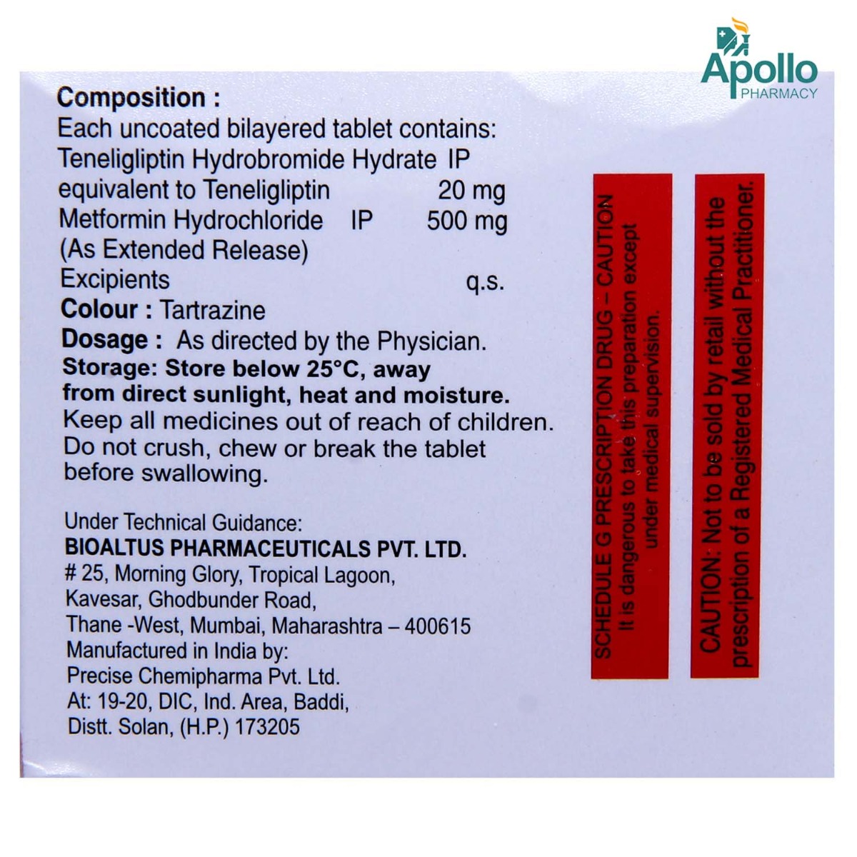 Priglip-M 20/500 Tablet 10's, Pack of 10 TABLETS Priglip-M 20/500 Tablet 10's, Pack of 10 TABLETS