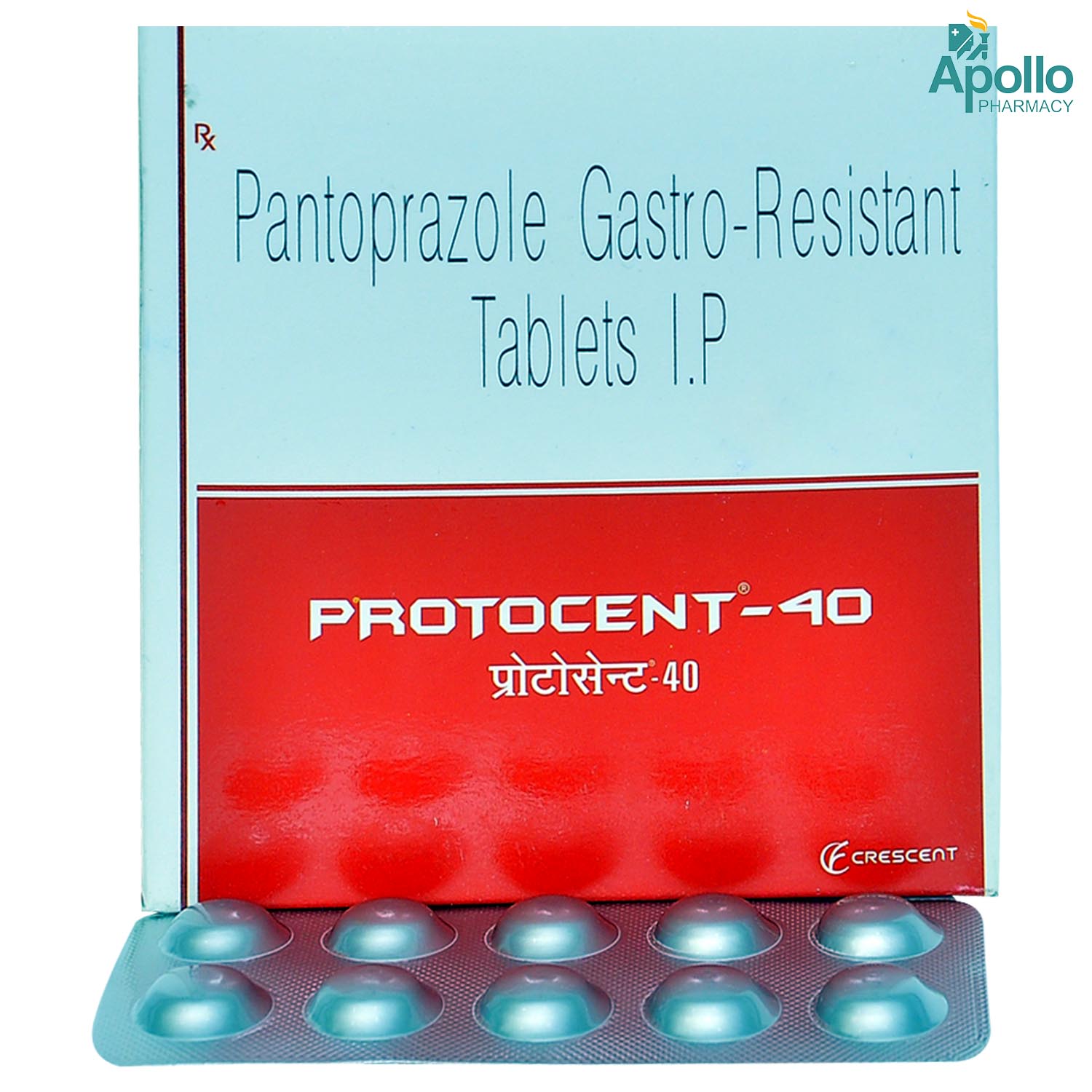 Protocent 40 mg Tablet 10's, Pack of 10 TABLETS Protocent 40 mg Tablet 10's, Pack of 10 TABLETS