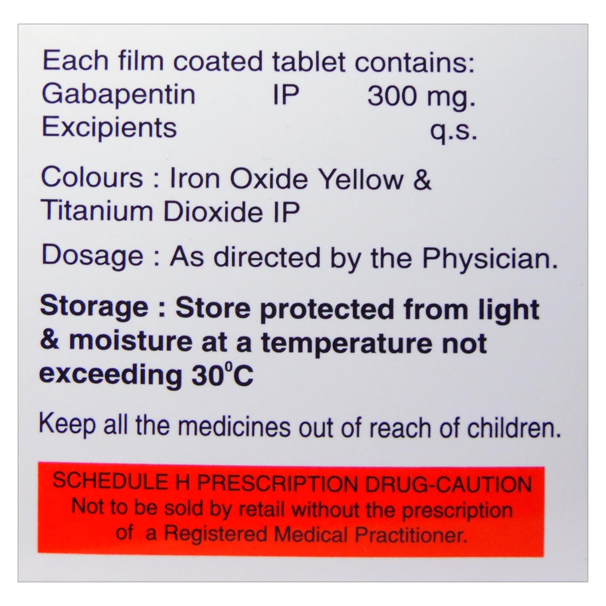 Progaba 300 mg Tablet 10's, Pack of 10 TabletS Progaba 300 mg Tablet 10's, Pack of 10 TabletS