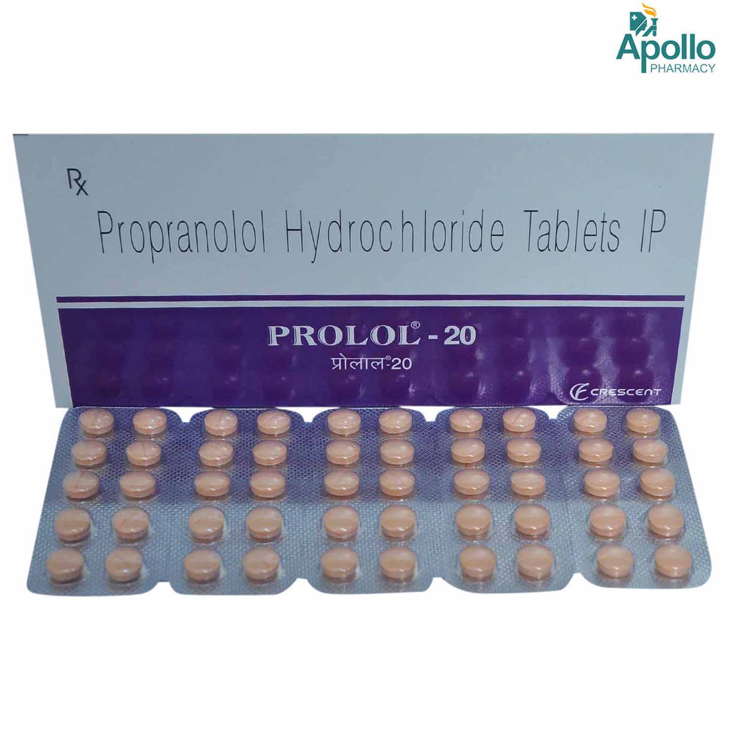 Prolol-20 Tablet 10's, Pack of 10 TABLETS Prolol-20 Tablet 10's, Pack of 10 TABLETS