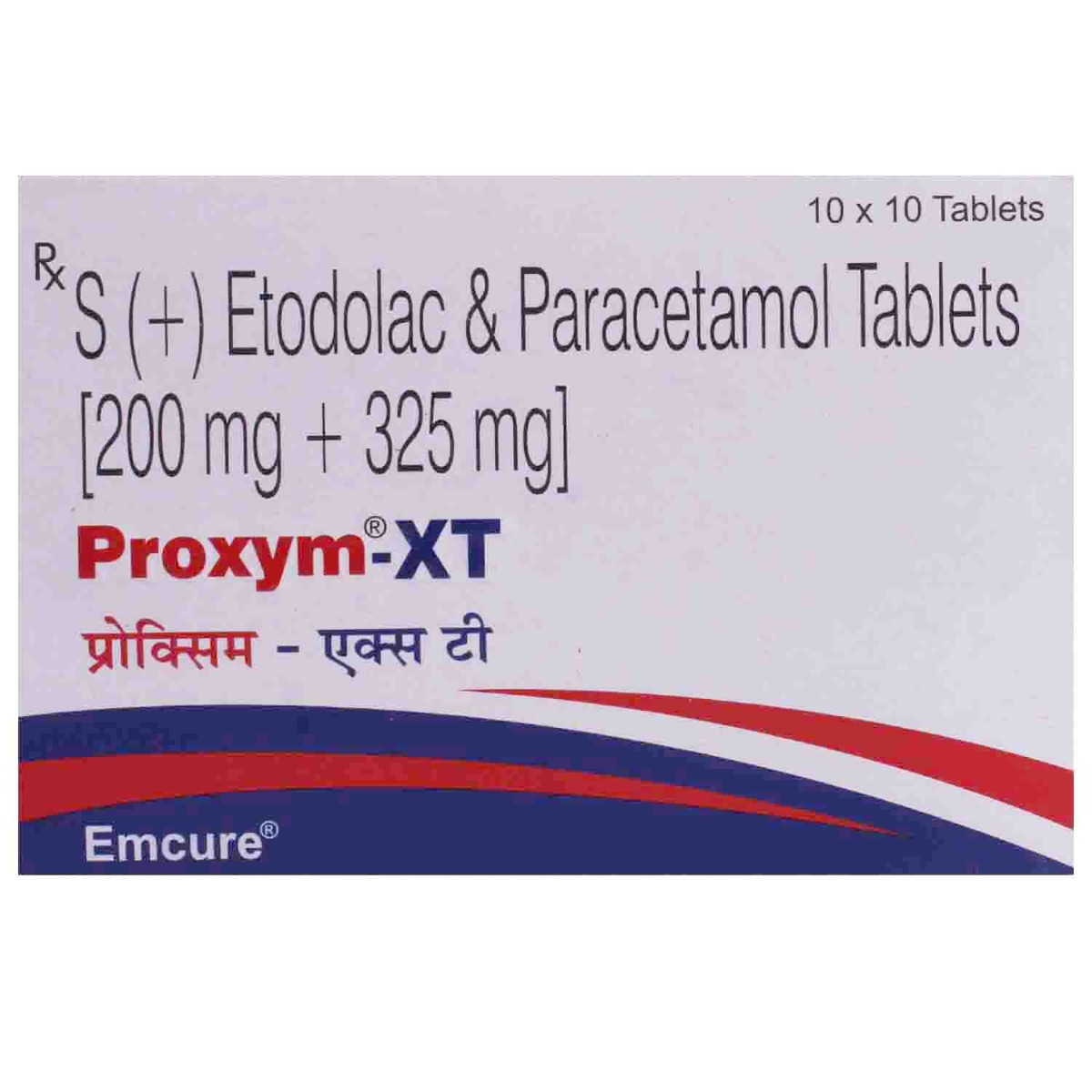 Buy Proxym-XT 200 mg/325 mg Tablet 10's Online