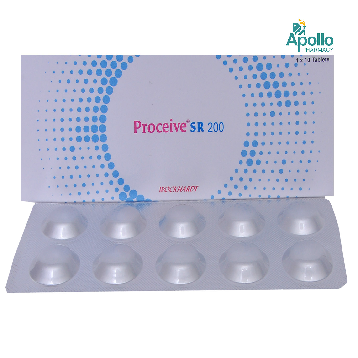 Proceive SR 200 Tablet 10's, Pack of 10 TABLETS Proceive SR 200 Tablet 10's, Pack of 10 TABLETS