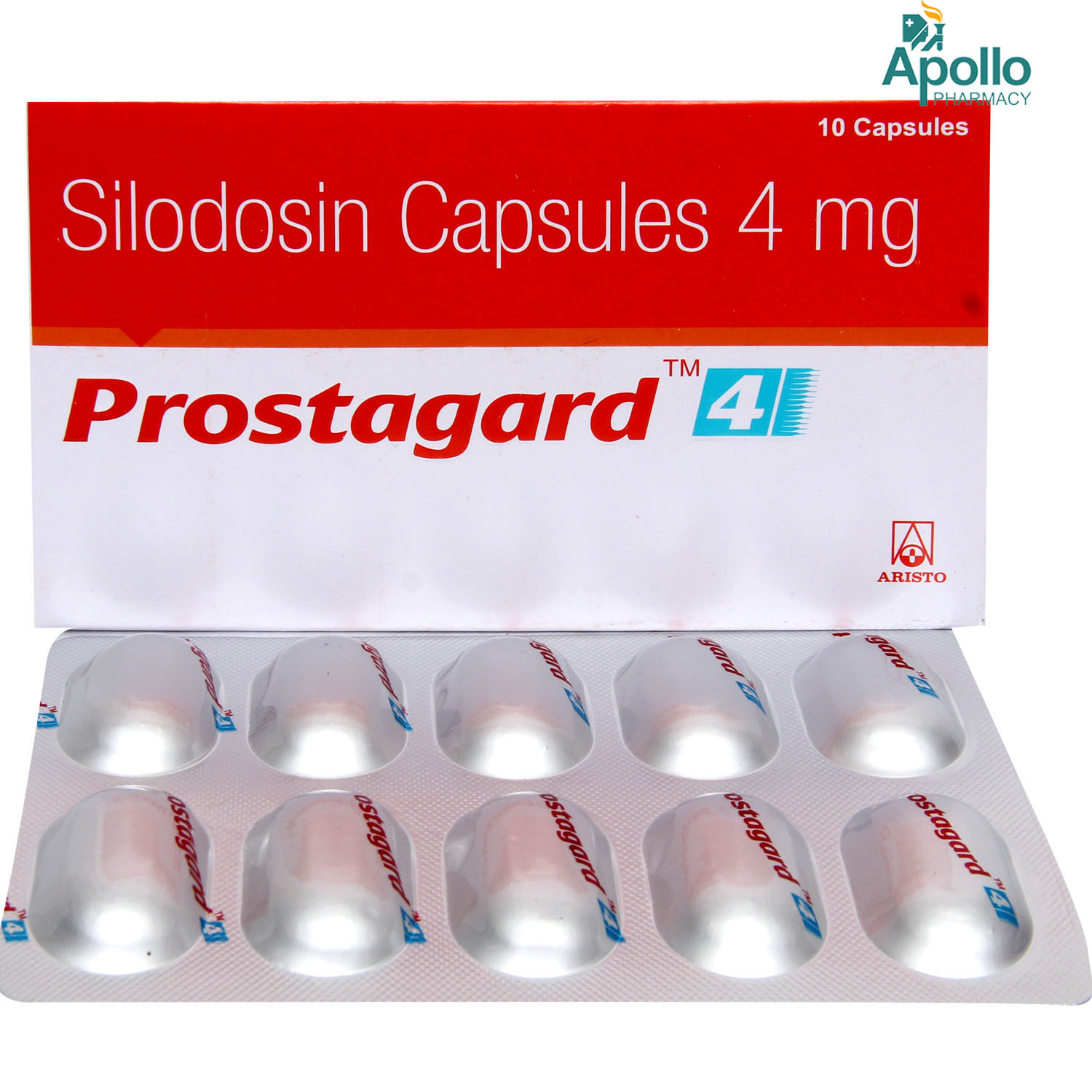 Prostagard 4 Capsule 10's, Pack of 10 CapsuleS Prostagard 4 Capsule 10's, Pack of 10 CapsuleS