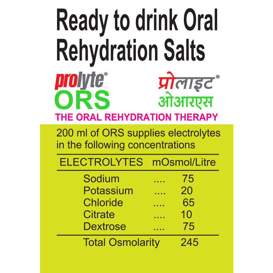 Prolyte ORS Nimbu Pani Flavour Energy Drink, 200 ml, Pack of 1 LIQUID Prolyte ORS Nimbu Pani Flavour Energy Drink, 200 ml, Pack of 1 LIQUID