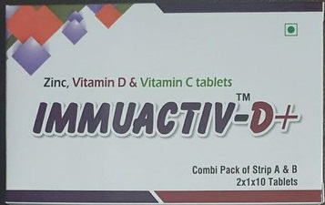 Immuactiv-D Plus Combipack, Pack of 1 TABLET Immuactiv-D Plus Combipack, Pack of 1 TABLET