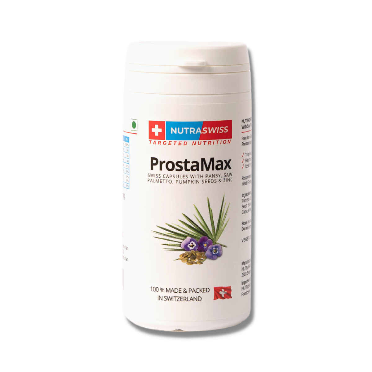 Nutraswiss ProstaMax, 60 Capsules Price, Uses, Side Effects