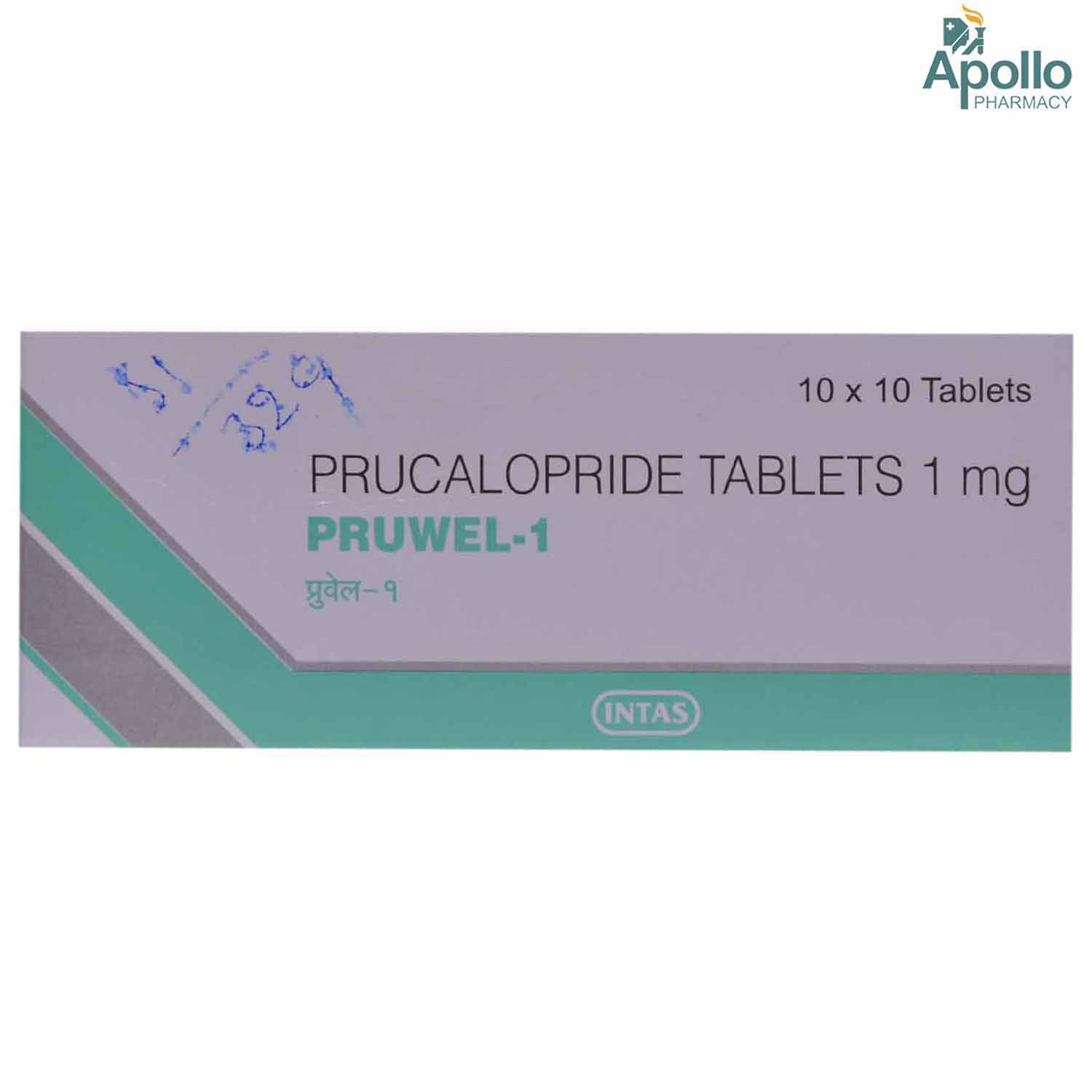 Pruwel 1 Tablet 10's, Pack of 10 TABLETS Pruwel 1 Tablet 10's, Pack of 10 TABLETS