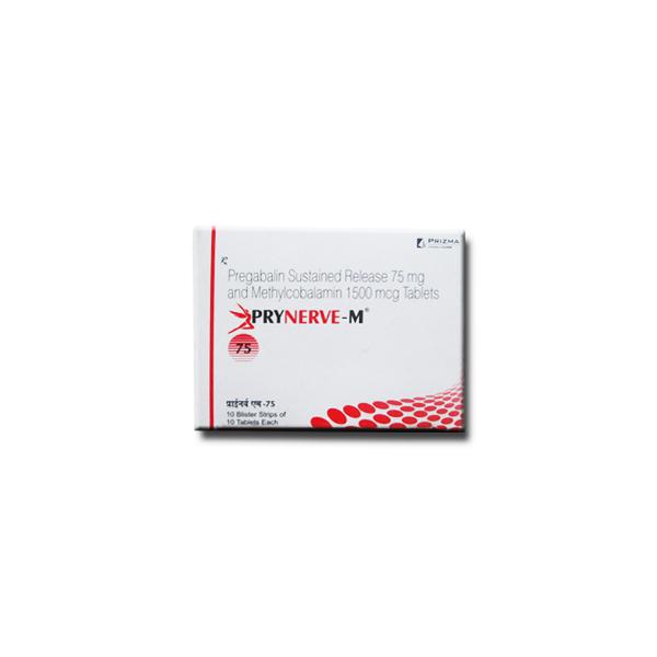 Prynerve M-75 Tablet 10's, Pack of 10 Prynerve M-75 Tablet 10's, Pack of 10